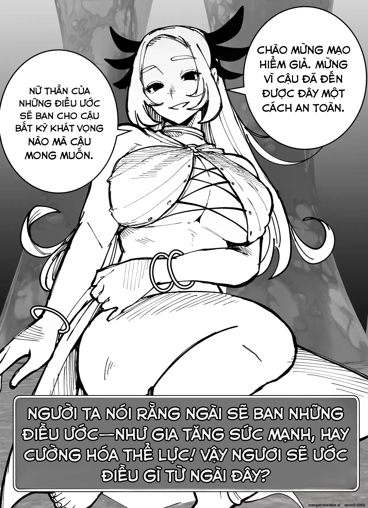 HentaiVN.net - Ảnh 1 - Nữ thần của những điều ước và làm tình với nữ thần - Chap 1