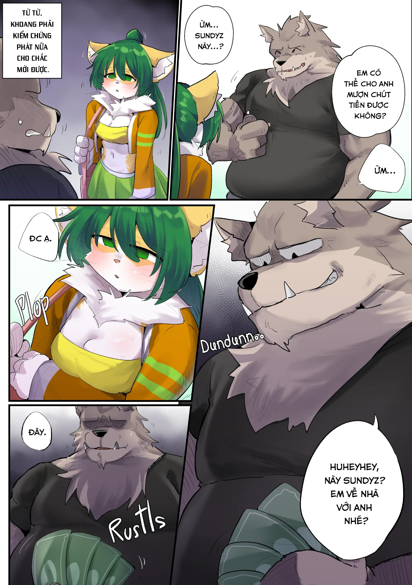 HentaiVN.net - Ảnh 8 - SollyzSundyz Dark Vol.3 - Chap 1