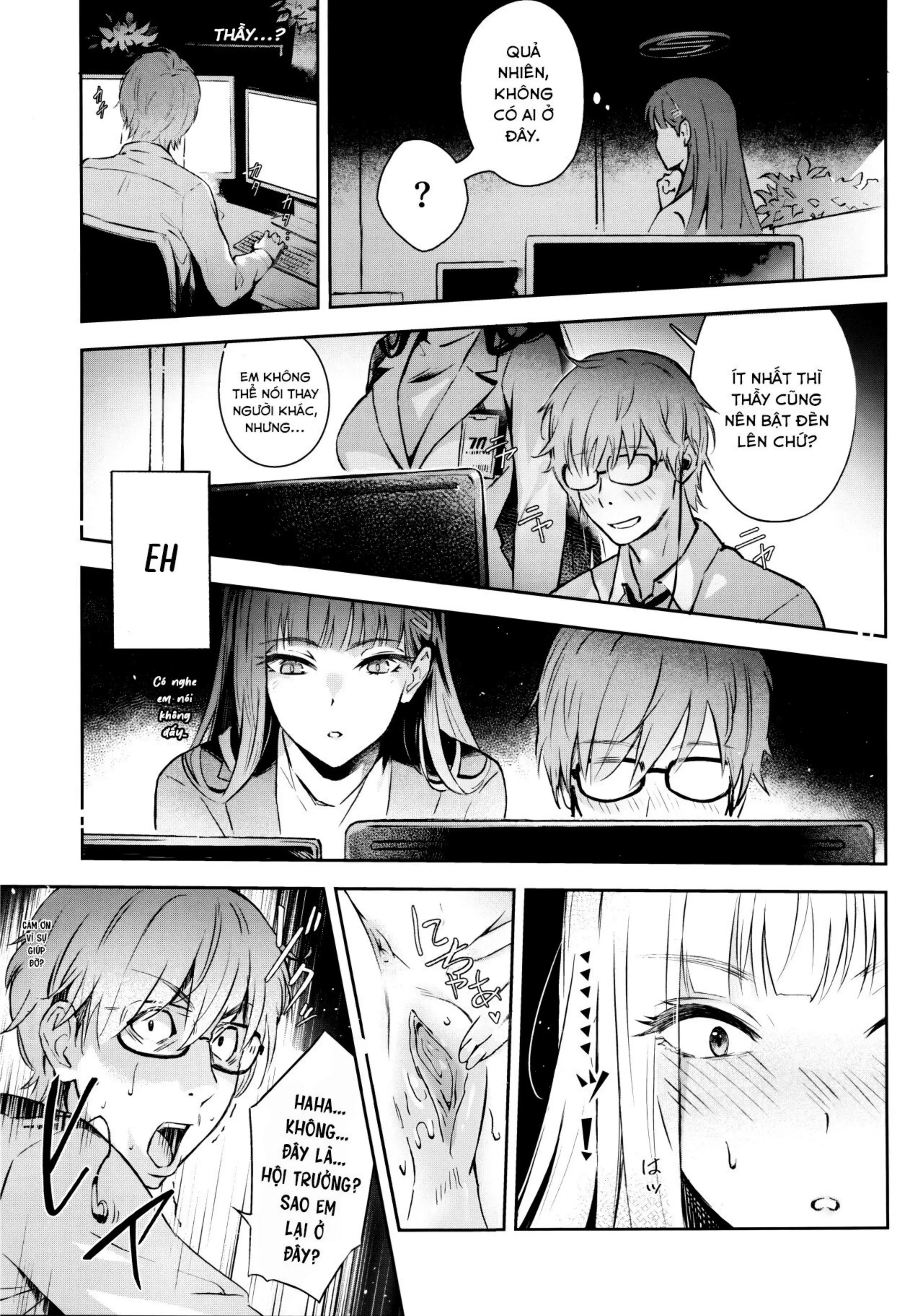 HentaiVN.net - Ảnh 6 - Tình yêu của hội trưởng [Kaichou-chan no Koi] - 1_oneshot