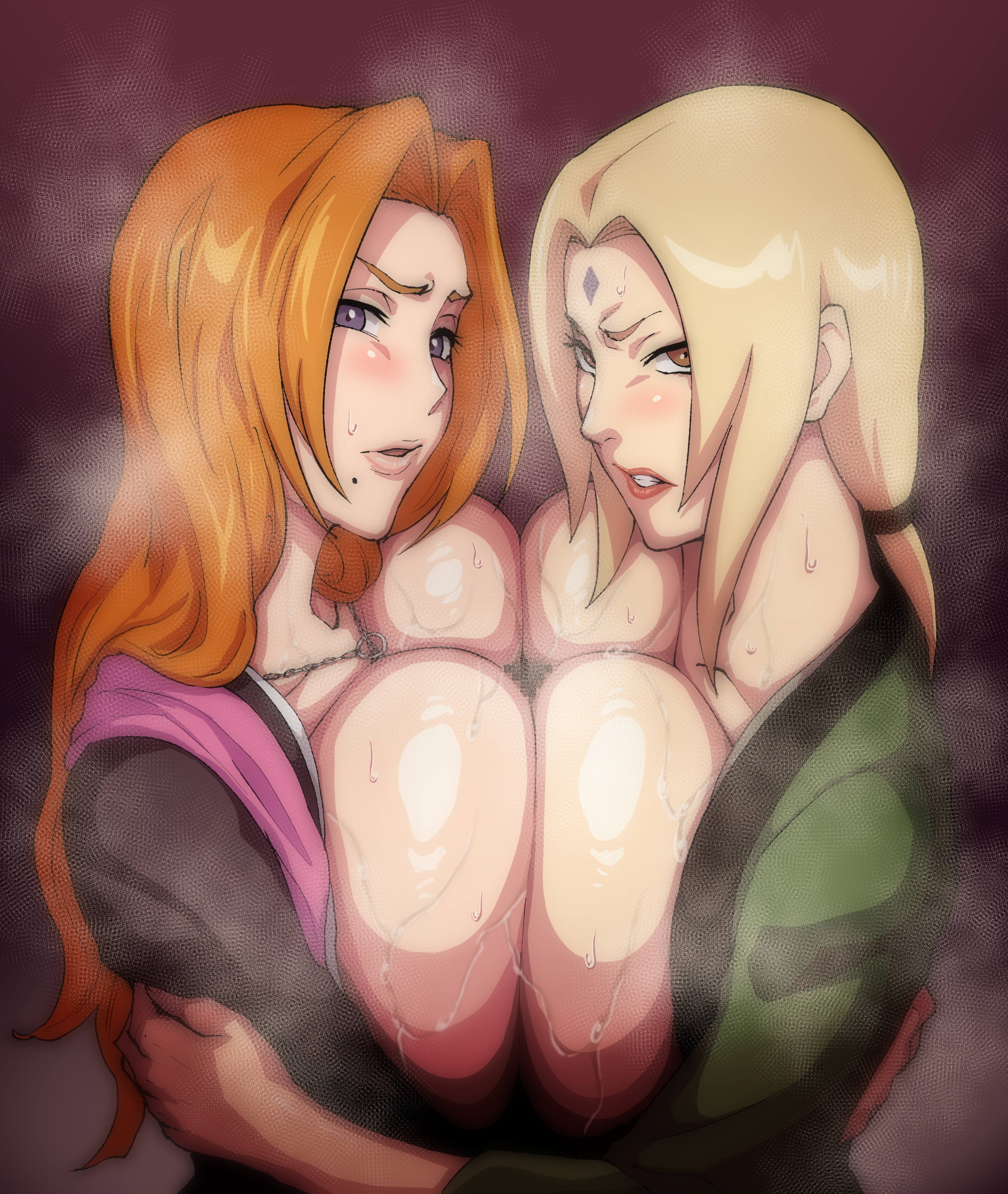 HentaiVN.net - Ảnh 8 - Tuyển tập Orihime NTR by iwao - Part 16 Mẫu chuyện của Tsunade và Matsumoto