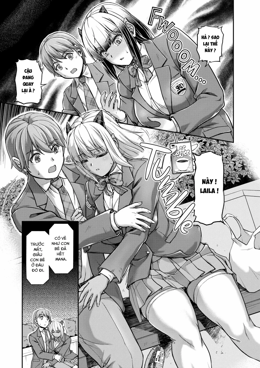 HentaiVN.net - Ảnh 7 - Cuộc sống hàng ngày tại Nữ quái trang viên - Chap 5