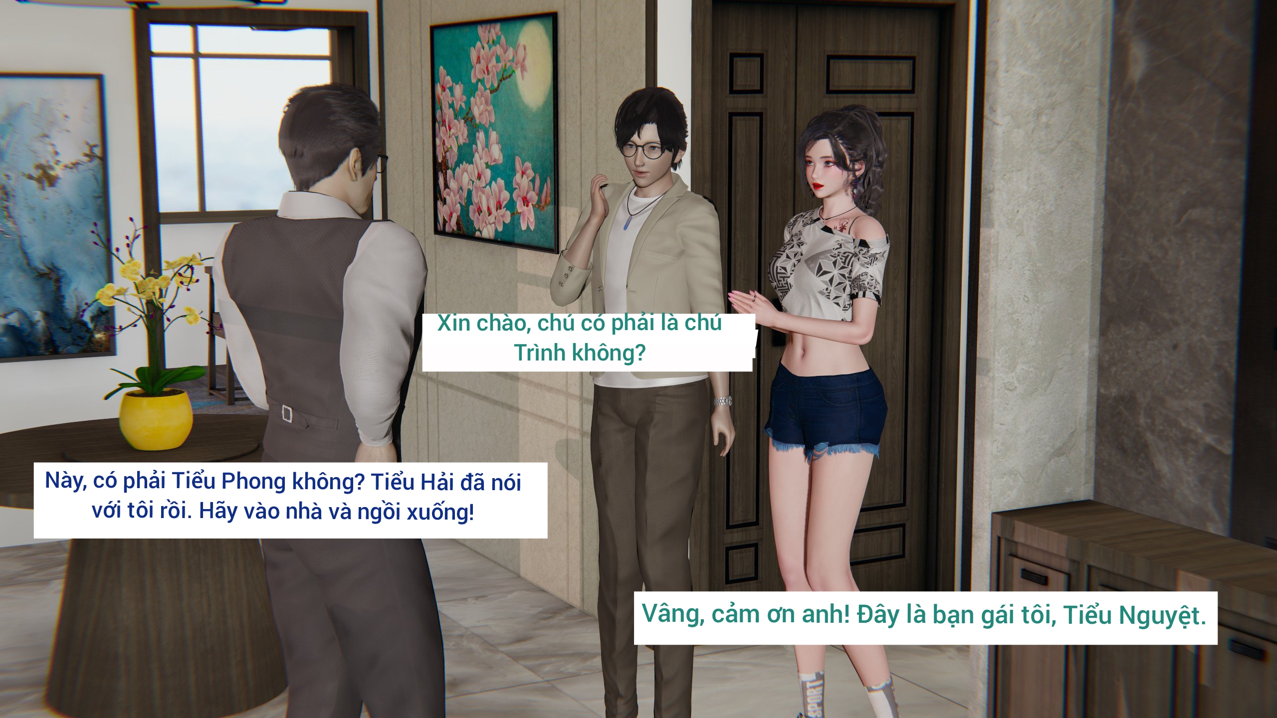 HentaiVN.net - Ảnh 8 - Vạch trần bạn gái Tiểu Nguyệt - Chap2: thuê nhà mới