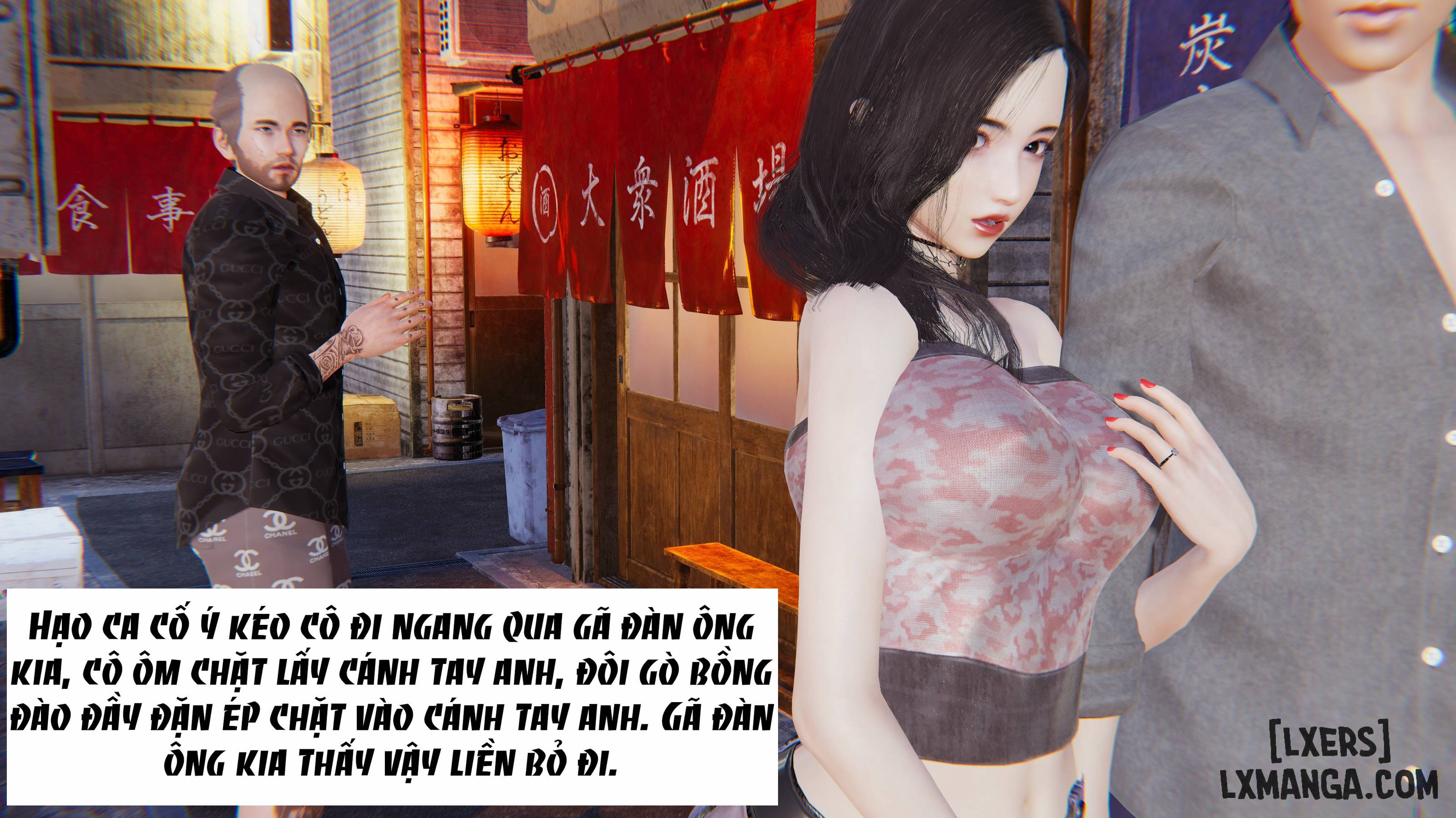 HentaiVN.net - Ảnh 7 - Ngủ cùng vợ thằng bạn - Chương 5
