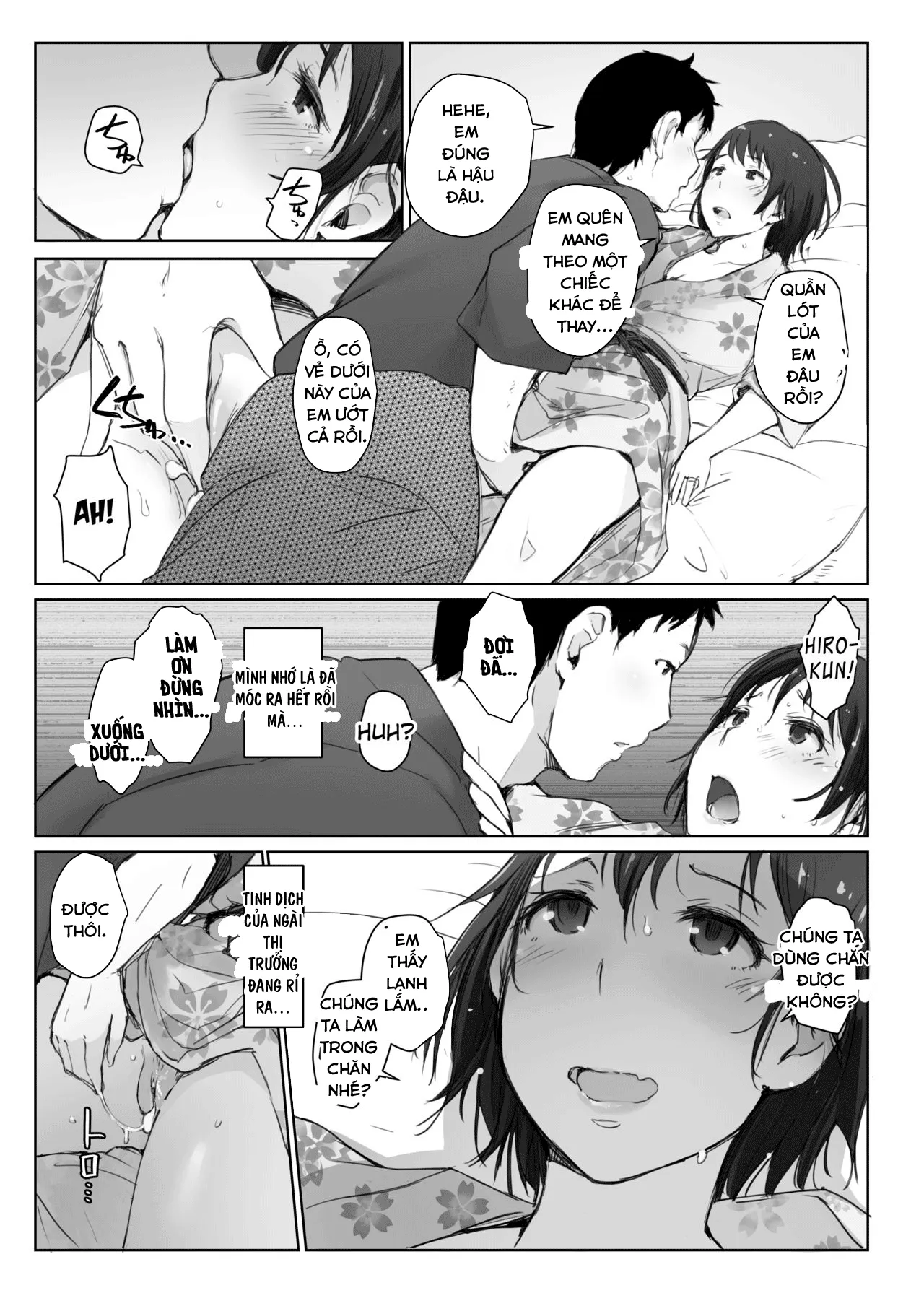 HentaiVN.net - Ảnh 6 - Hitozuma To NTR Chounai Ryokou -Futsukame - Oneshot
