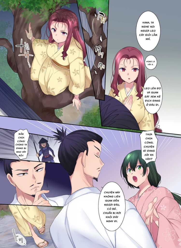 HentaiVN.net - Ảnh 7 - Sự biến đổi của Honnoji ~Nobunaga bị biến thành một cô gái - Oneshot