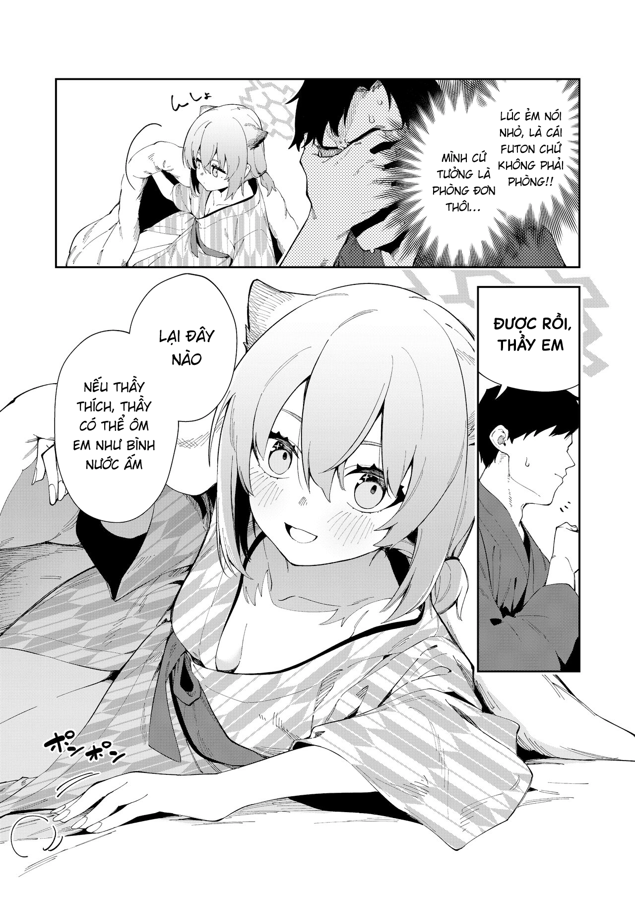HentaiVN.net - Ảnh 8 - Làn hơi ấm của Shigure. - One shot khô dái