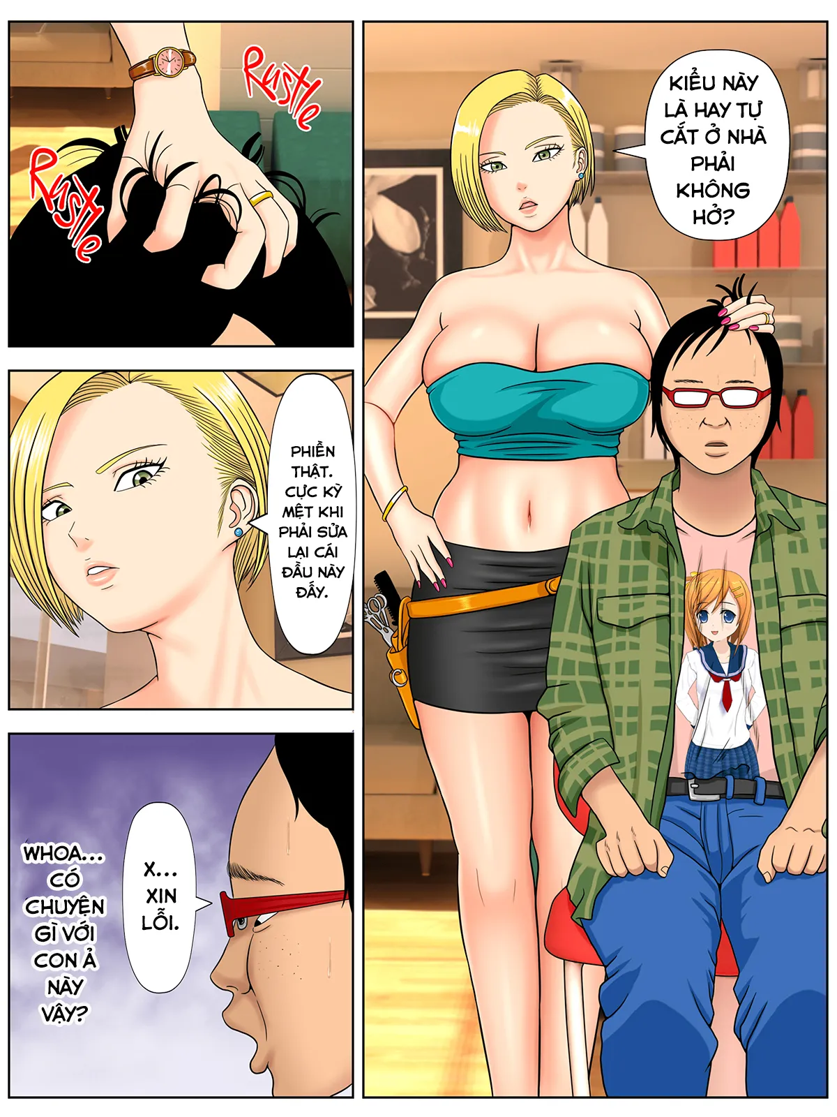 HentaiVN.net - Ảnh 7 - FUCK OR DIE - Chap 2: Salon thiên đường