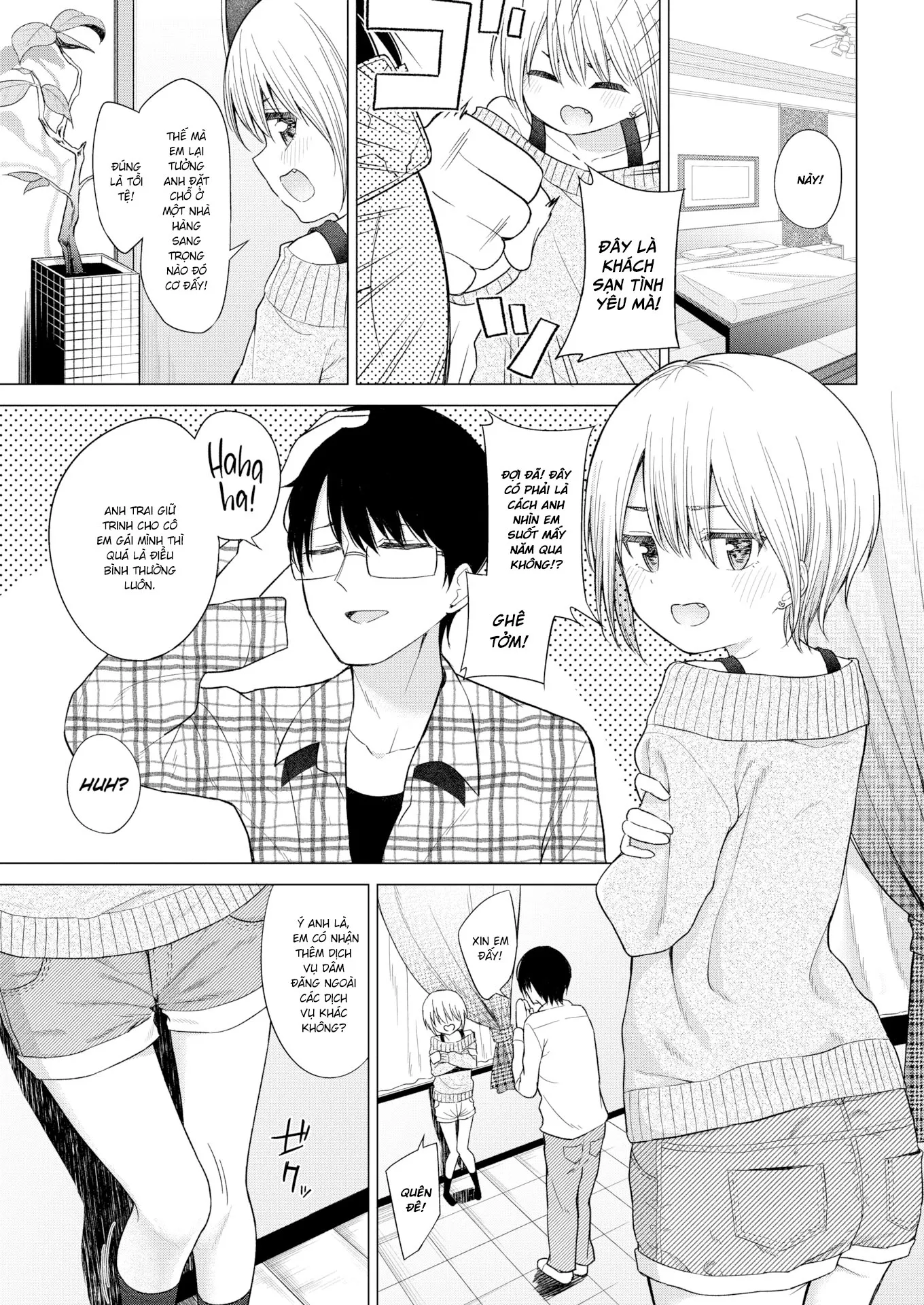 HentaiVN.net - Ảnh 7 - Tôi thử thuê em gái mình - Oneshot