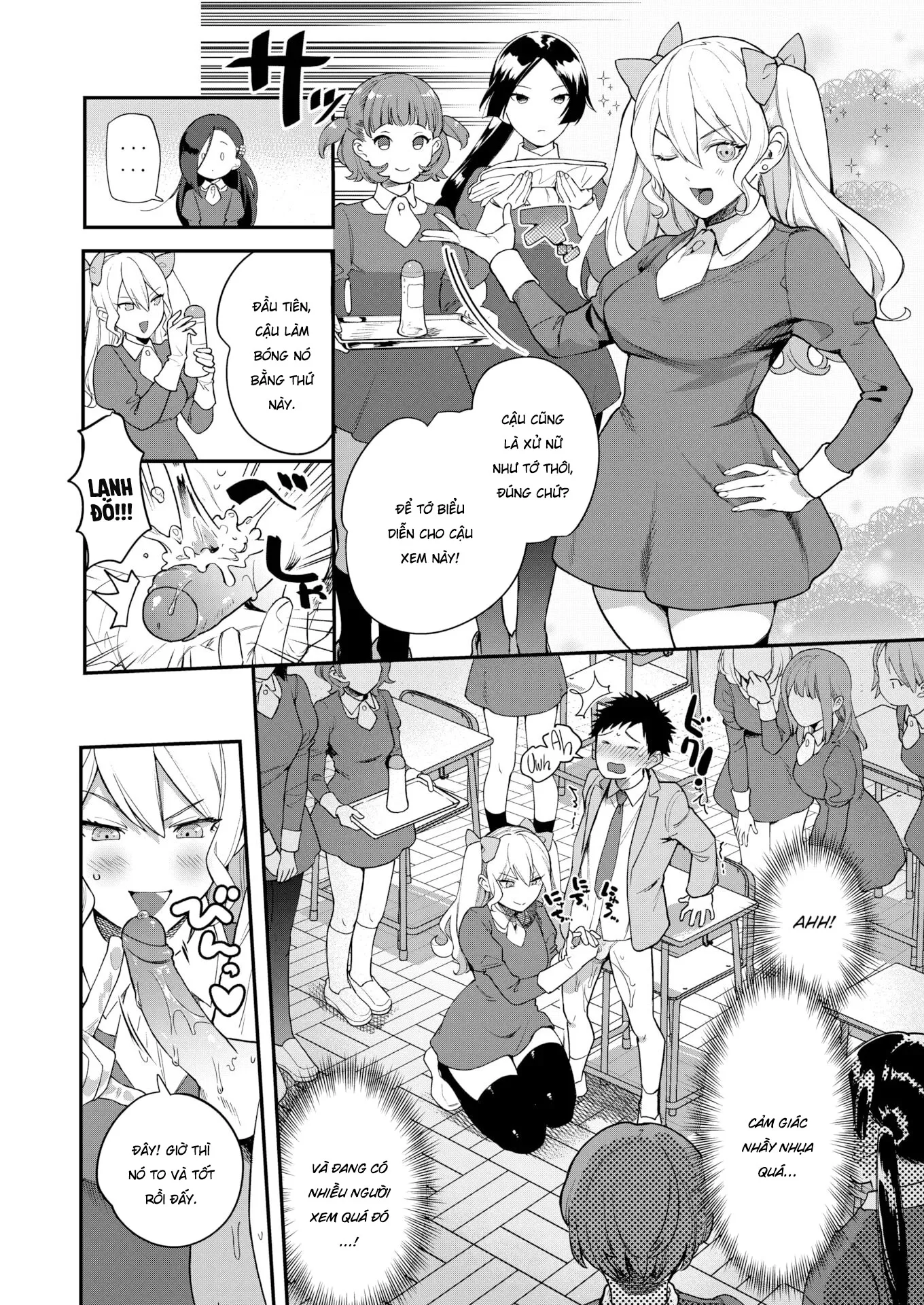 HentaiVN.net - Ảnh 7 - Nữ Vương Học Đường - Chap 1