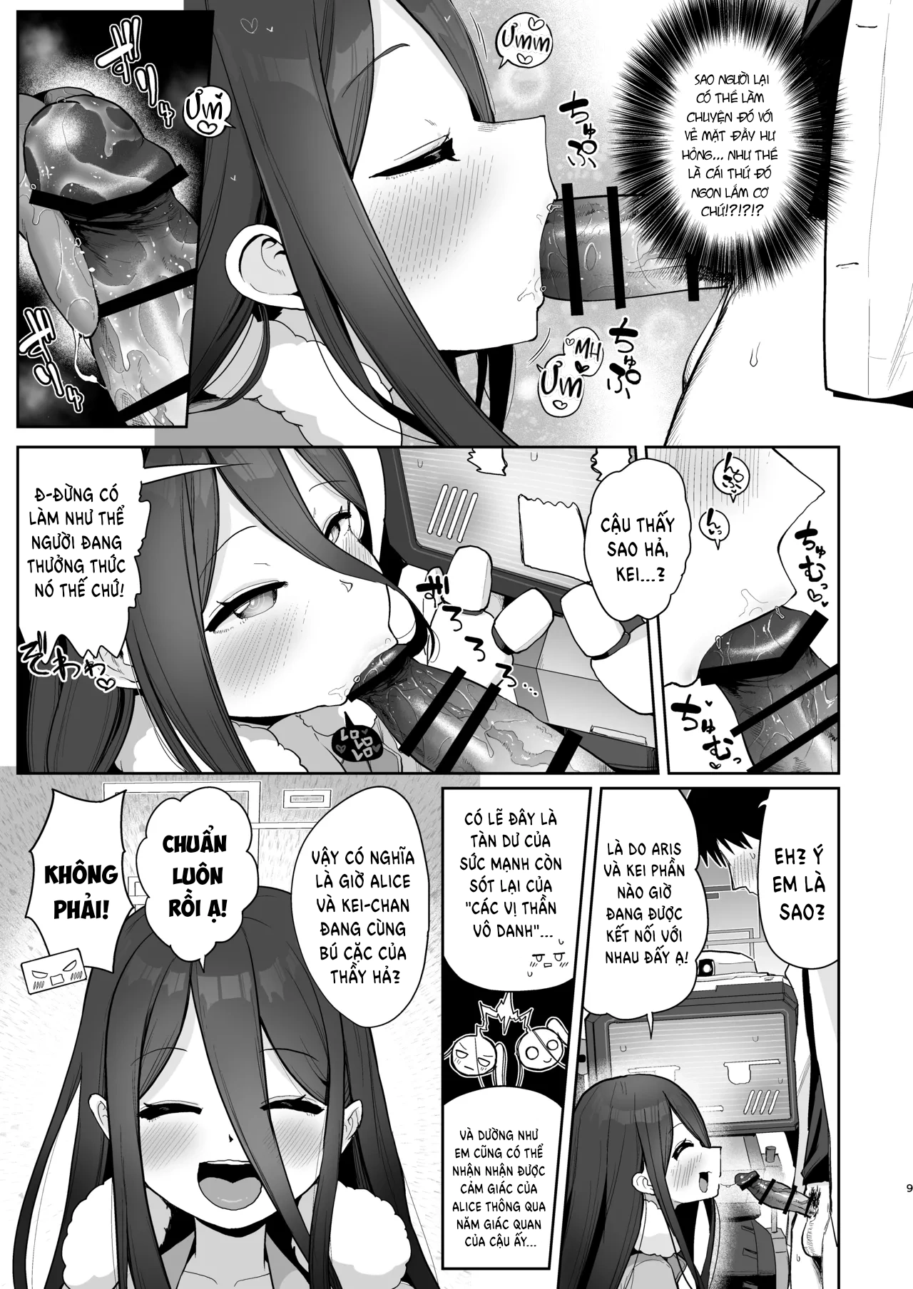 HentaiVN.net - Ảnh 8 - Alice & Kei, Thăng hoa đến cực hạng - Threesome 2 con robot 🤖