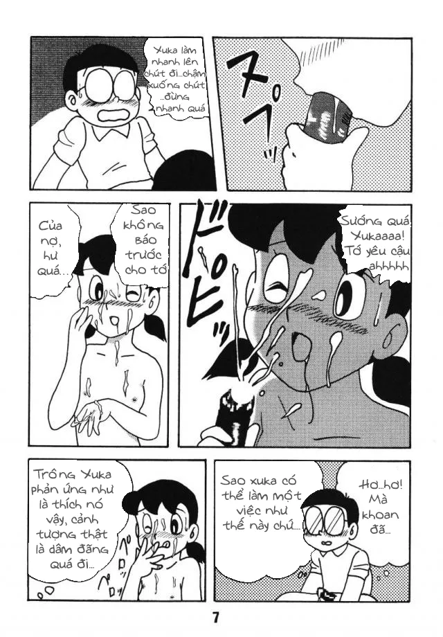 HentaiVN.net - Ảnh 5 - Thánh Nôbita Hentai - Tập 3 - Thẻ Ghép Nhà