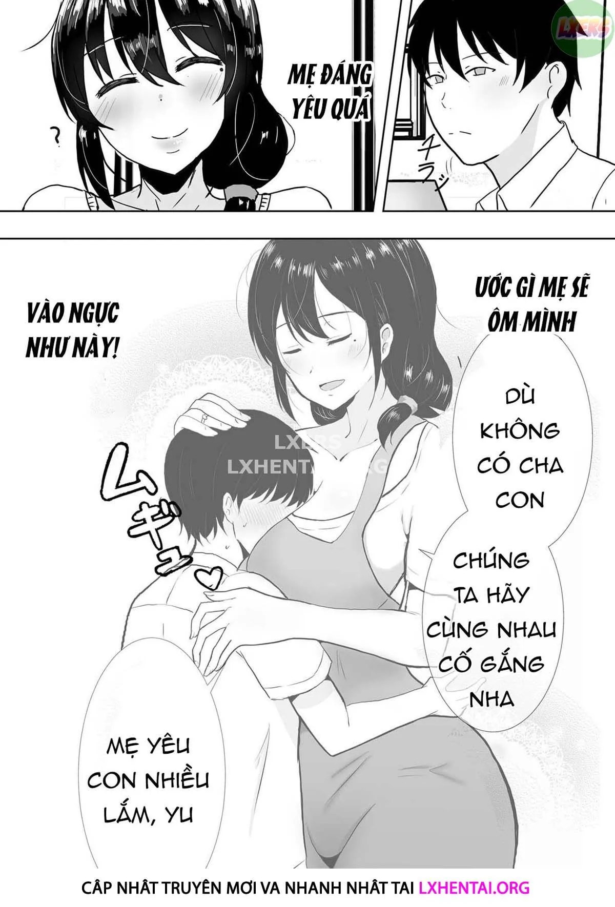 HentaiVN.net - Ảnh 7 - TomoKano Kaa-chan~ Daisuki na Ore no Hahaoya wa Aho na Shinyuu no Kanojo~ [My Mom Is My Friend's Girlfriend] - Chap 2