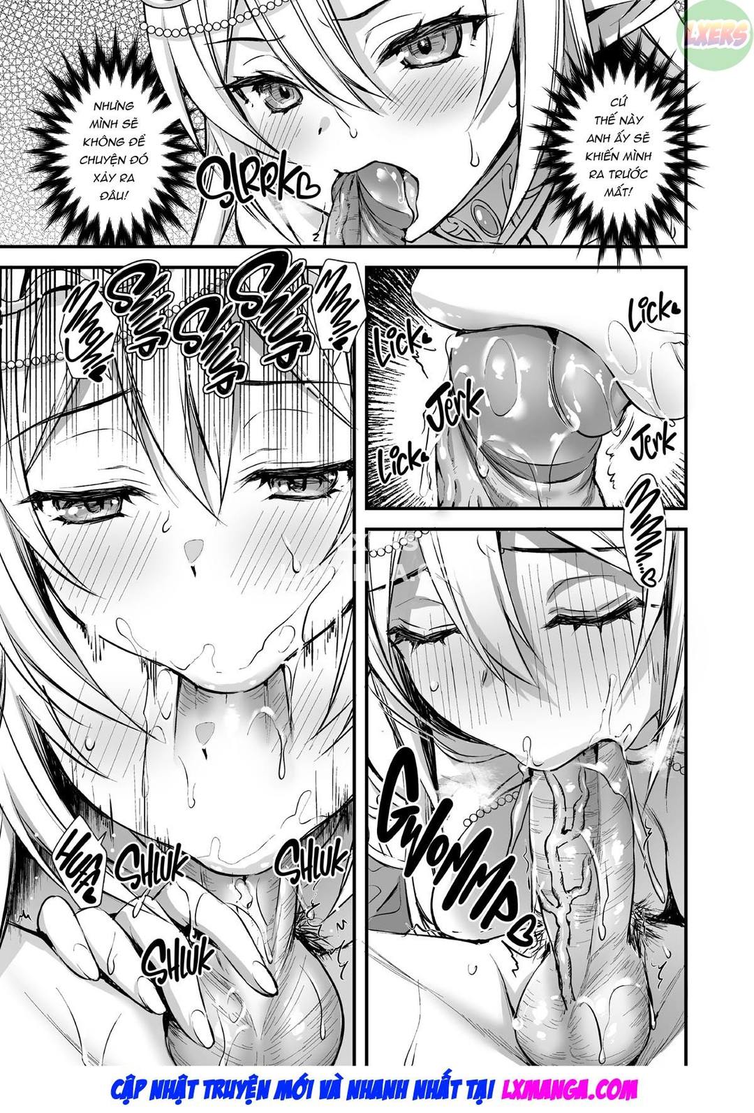 HentaiVN.net - Ảnh 7 - Để mắt đến nàng Elf nóng bỏng ở thế giới khác - Chap 4