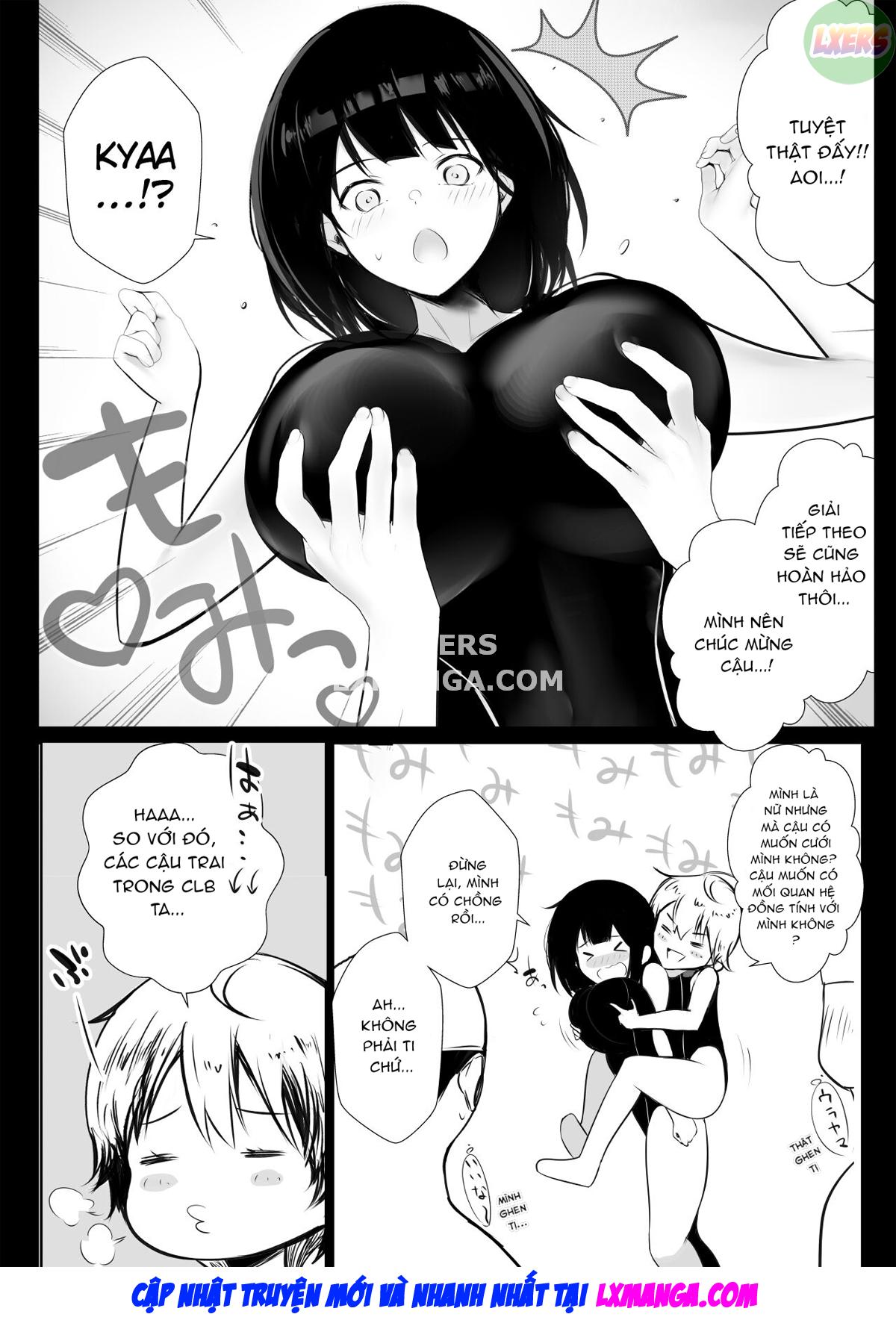 HentaiVN.net - Ảnh 8 - Boku dake ni Amaesasete Kureru Kyonyuu JK Tsuma o Hoka no Otoko ni Dakasete Mita - Chap 7