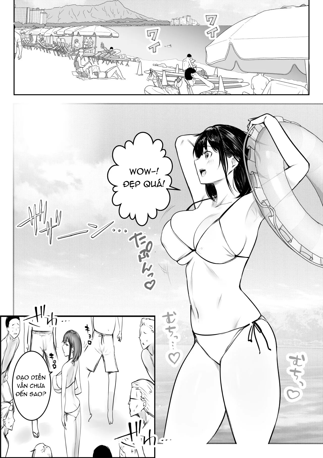 HentaiVN.net - Ảnh 8 - Boku dake ni Amaesasete Kureru Kyonyuu JK Tsuma o Hoka no Otoko ni Dakasete Mita - Chap 10