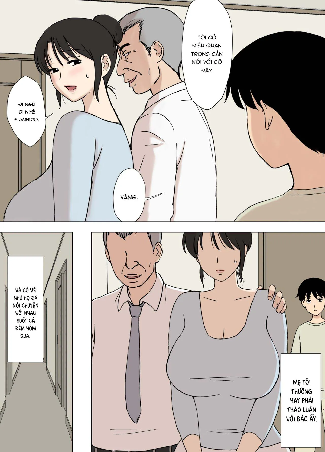 HentaiVN.net - Ảnh 7 - Mom is Manabu's [お母さんは学くんのいいなりママ] - Oneshot