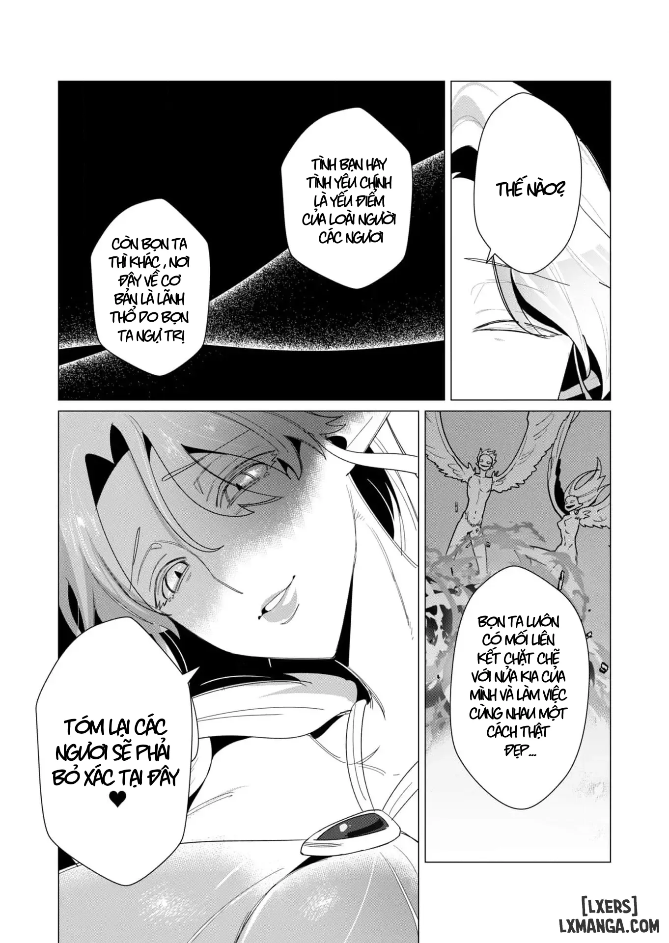 HentaiVN.net - Ảnh 7 - Vị Anh Hùng Muốn “Vợ Người Ta” Làm Phần Thưởng - Chap 9 : Dũng Sĩ x Harpy (phần 2)
