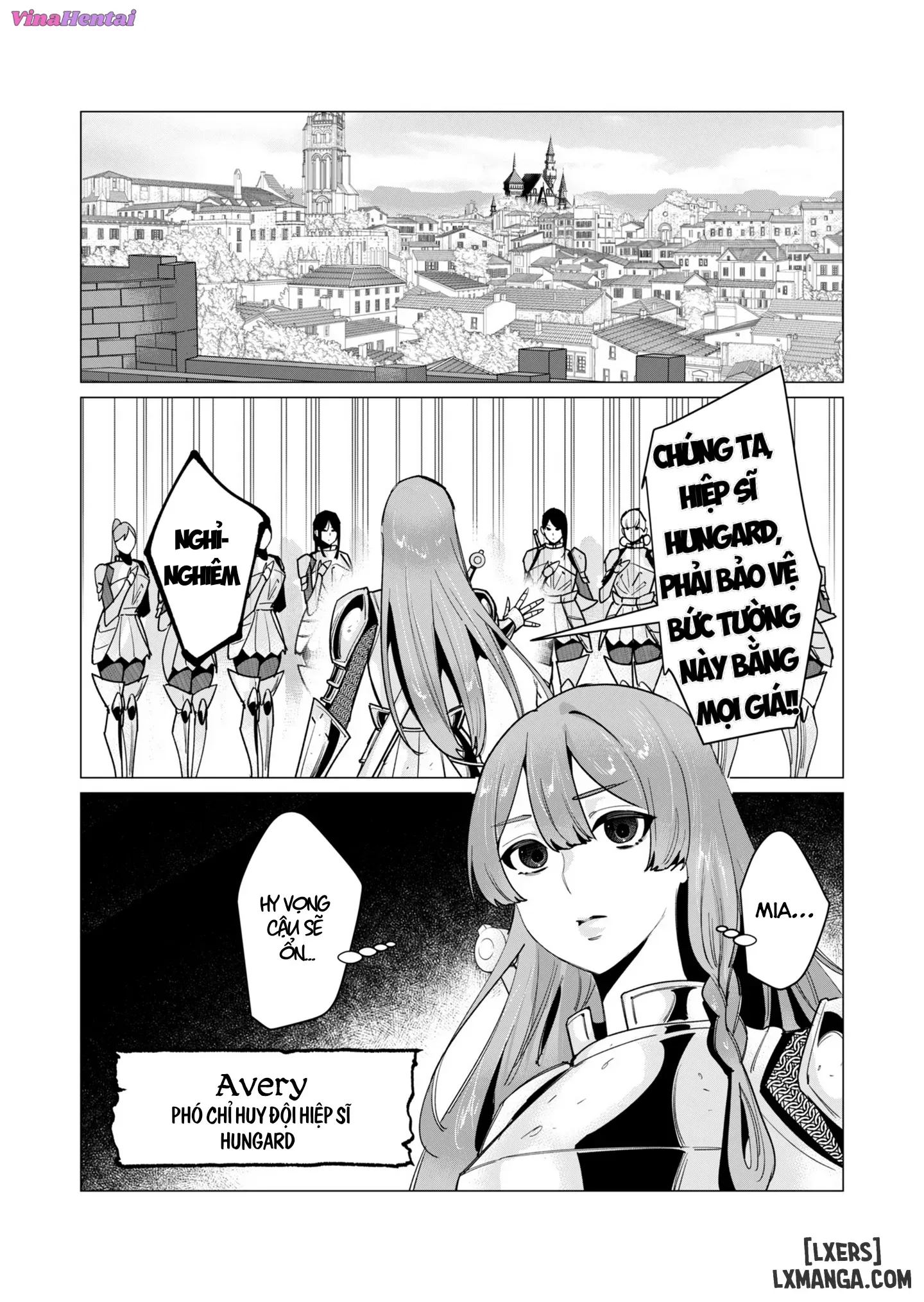 HentaiVN.net - Ảnh 7 - Vị Anh Hùng Muốn “Vợ Người Ta” Làm Phần Thưởng - Chap 11: Dũng Sĩ x Nữ Hiệp Sĩ x Orc King(Phần 2)