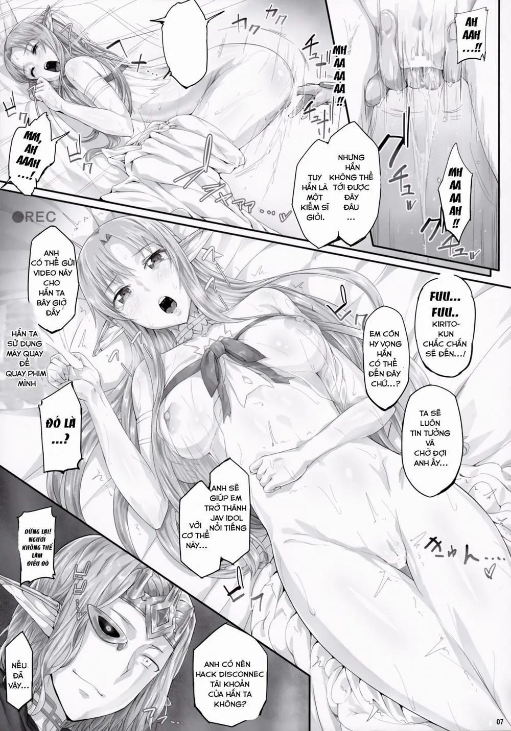 HentaiVN.net - Ảnh 6 - Asunama (Sword Art Online) - Chương 3 Asunama