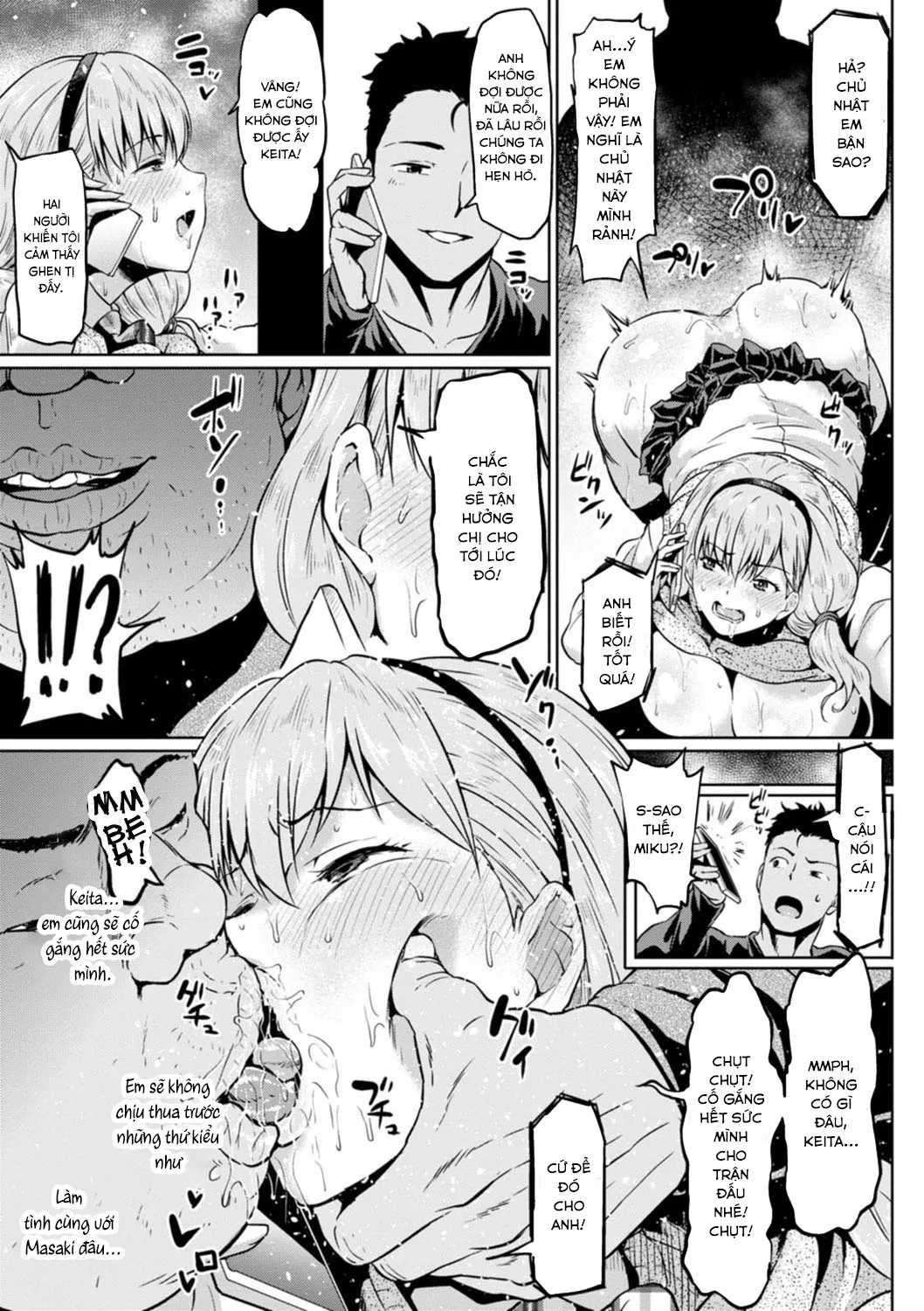 HentaiVN.net - Ảnh 7 - NTR na Sekai [NTRな世界] - Chap 10