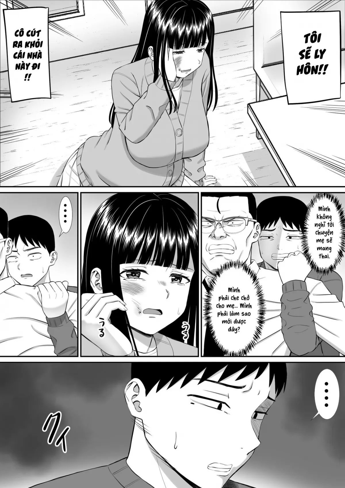 HentaiVN.net - Ảnh 7 - Thằng bắt nạt tôi nó địt mẹ tôi!?  - Phần 5 - Chap 3 - End