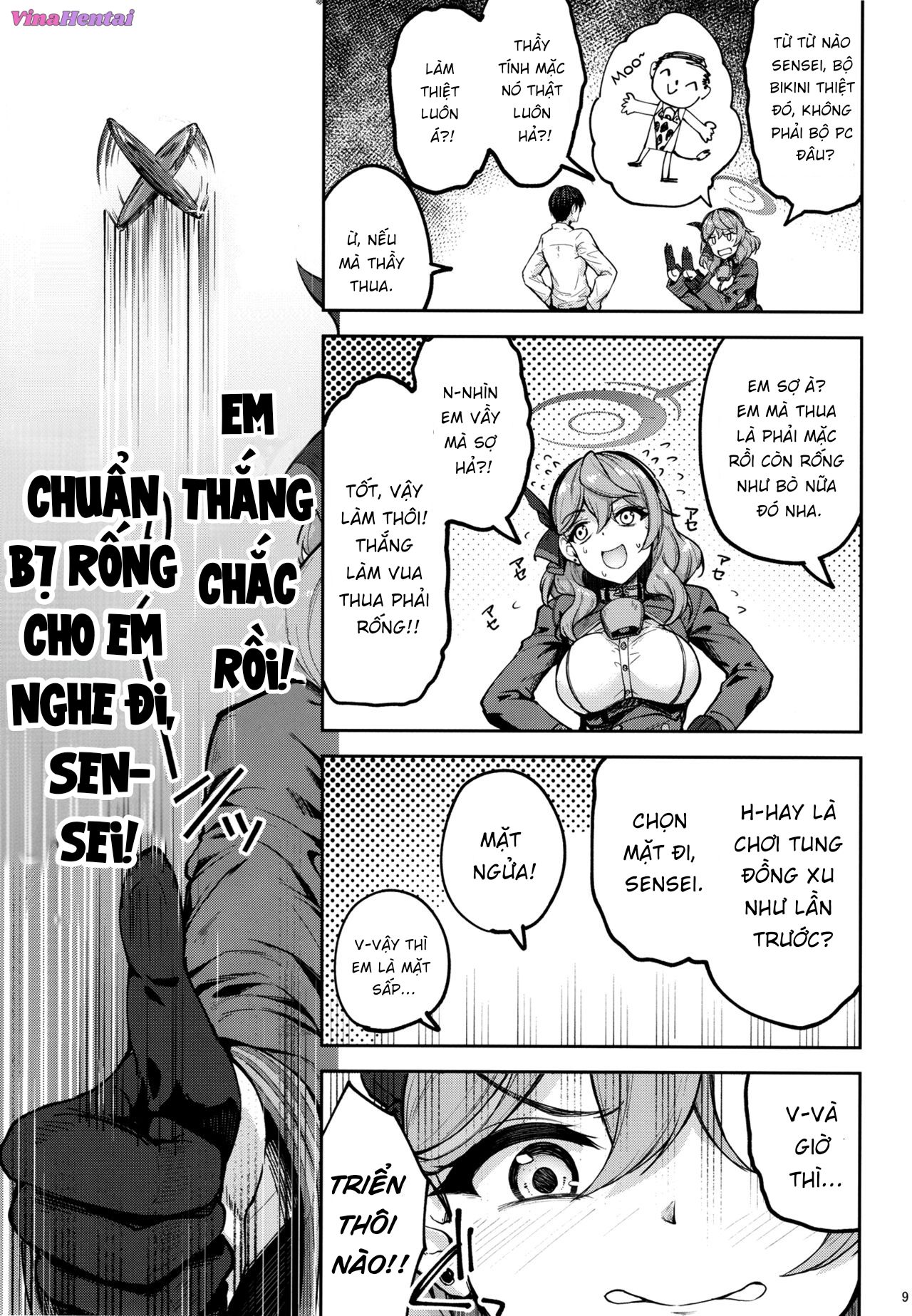 HentaiVN.net - Ảnh 8 - Thầy nghiêm túc đấy chứ, Sensei!? - 1_1