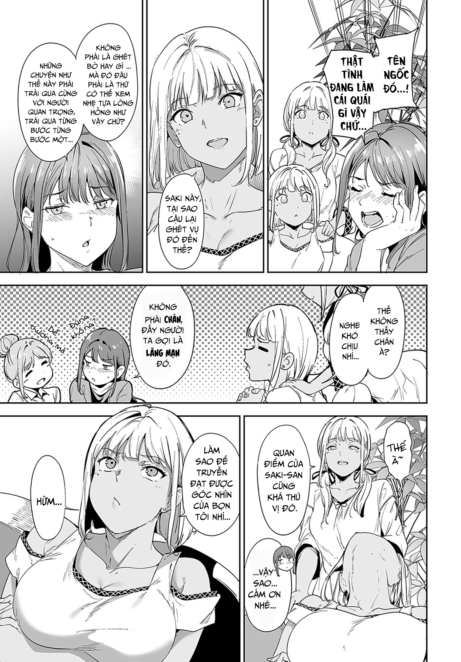 HentaiVN.net - Ảnh 8 - Hòn đảo phi luân lý - Chap 2: Yuri 4 người + Quý bà săn chim.