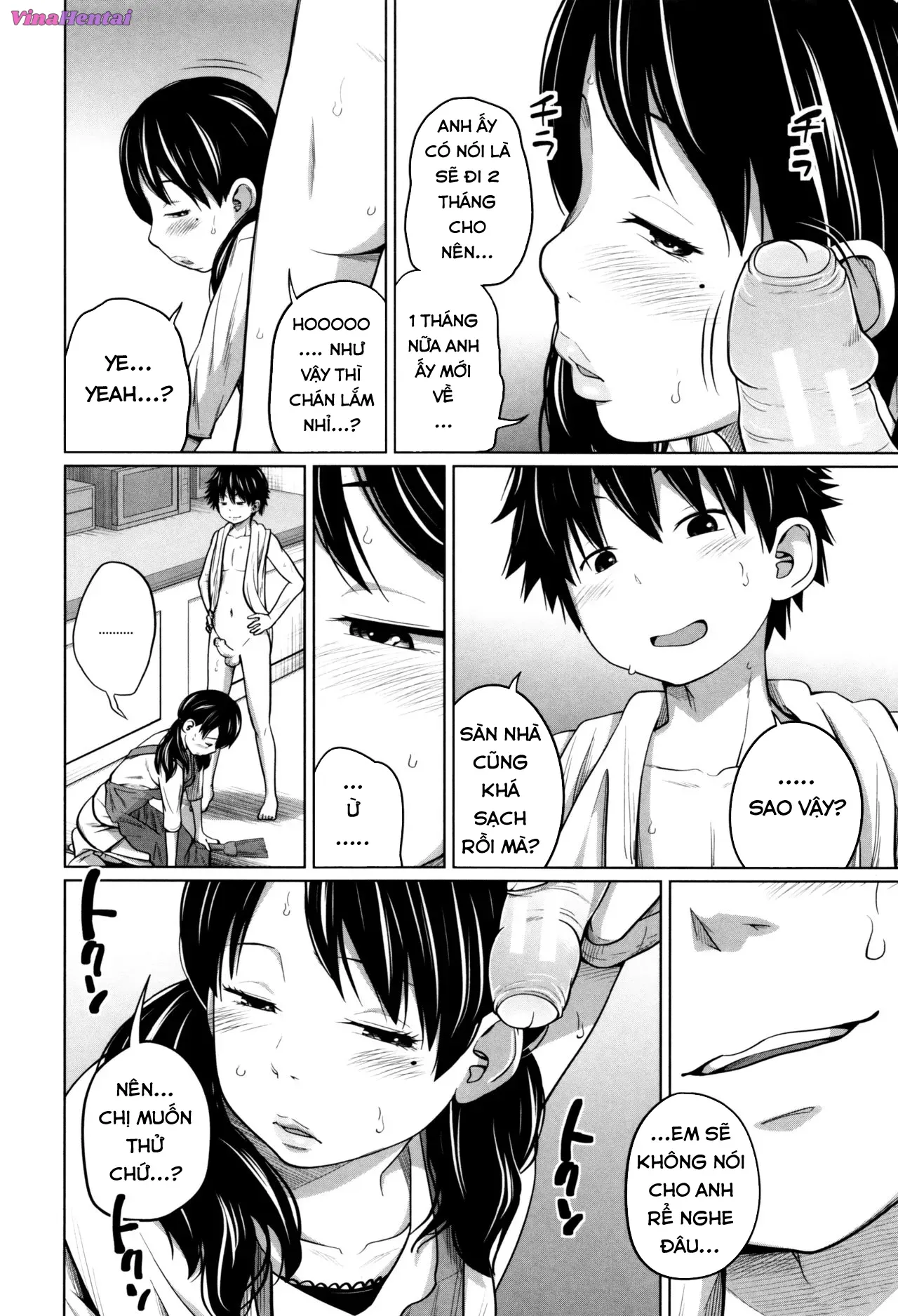 HentaiVN.net - Ảnh 7 - Chị Hai của tôi [Daily Sisters] - Chap 4
