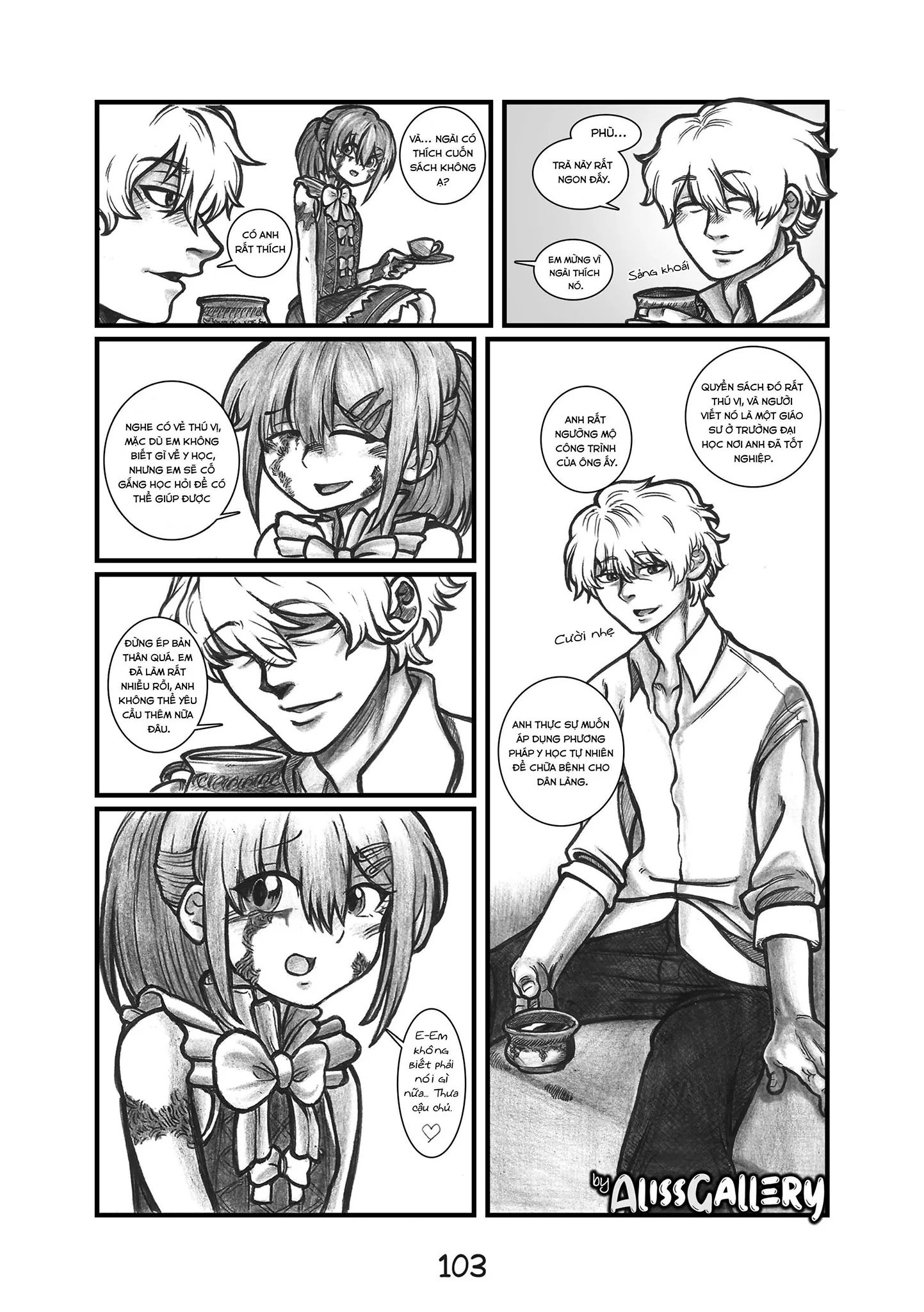 HentaiVN.net - Ảnh 7 - Life With A Slave -Teaching Feeling - 7_chaper-7