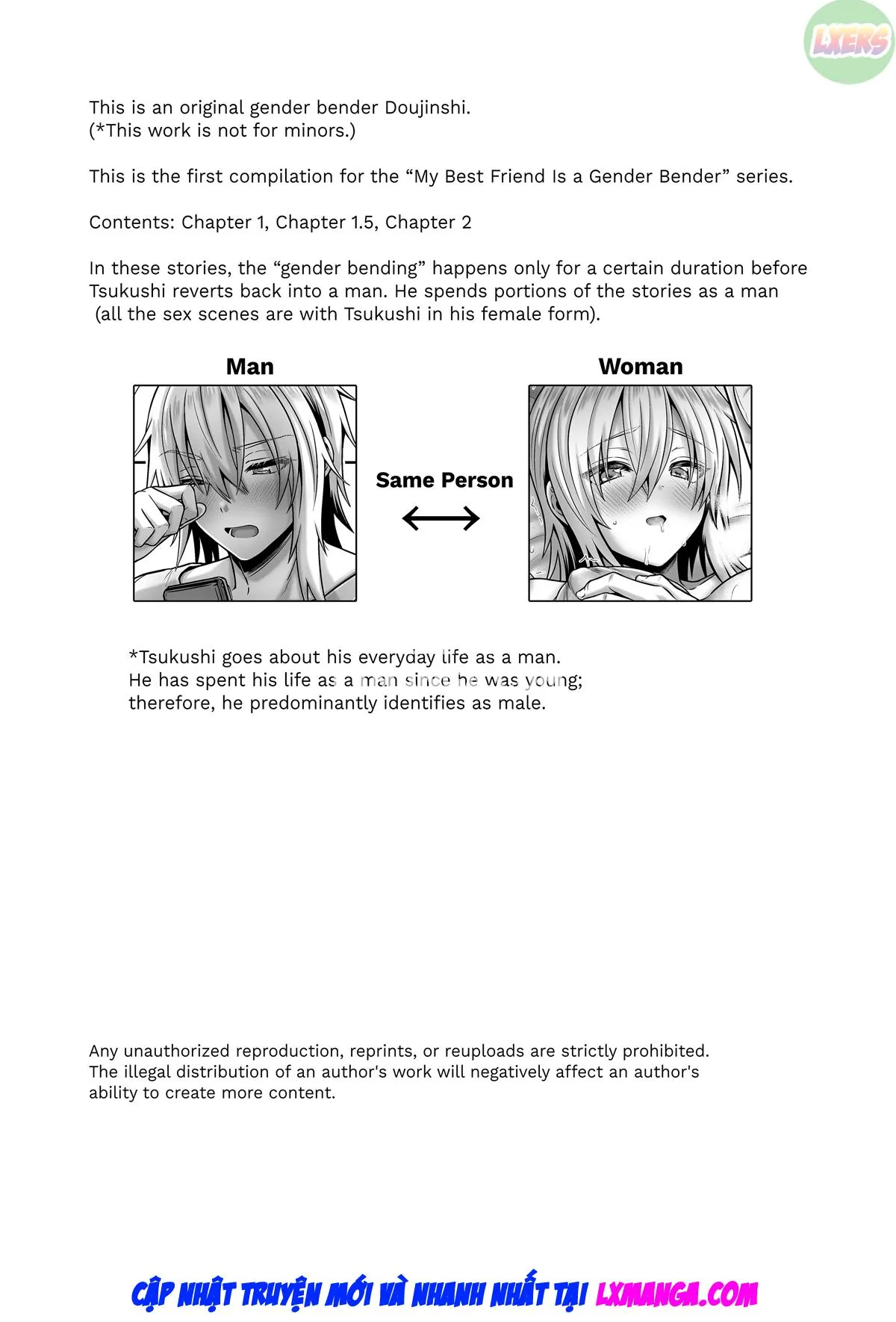 HentaiVN.net - Ảnh 7 - Ore No Shinyuu Wa TS (Seitenka) Taishitsu - Chap 1