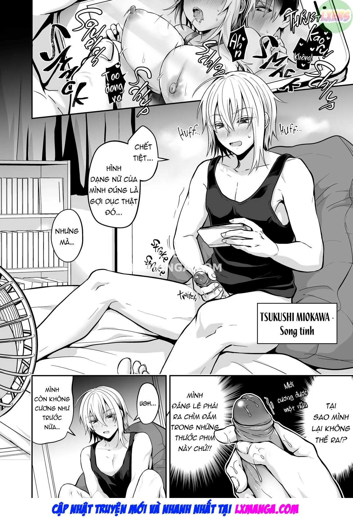 HentaiVN.net - Ảnh 7 - Ore No Shinyuu Wa TS (Seitenka) Taishitsu - Chap 3