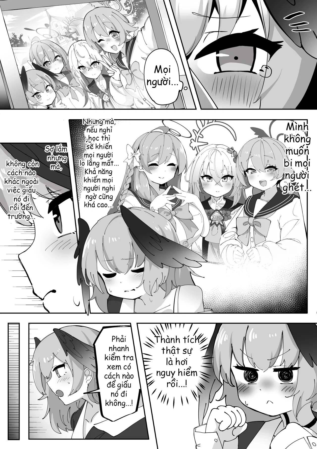 HentaiVN.net - Ảnh 8 - Futanari Koharu-chan vs Hanako-chan Manga - Chap 1