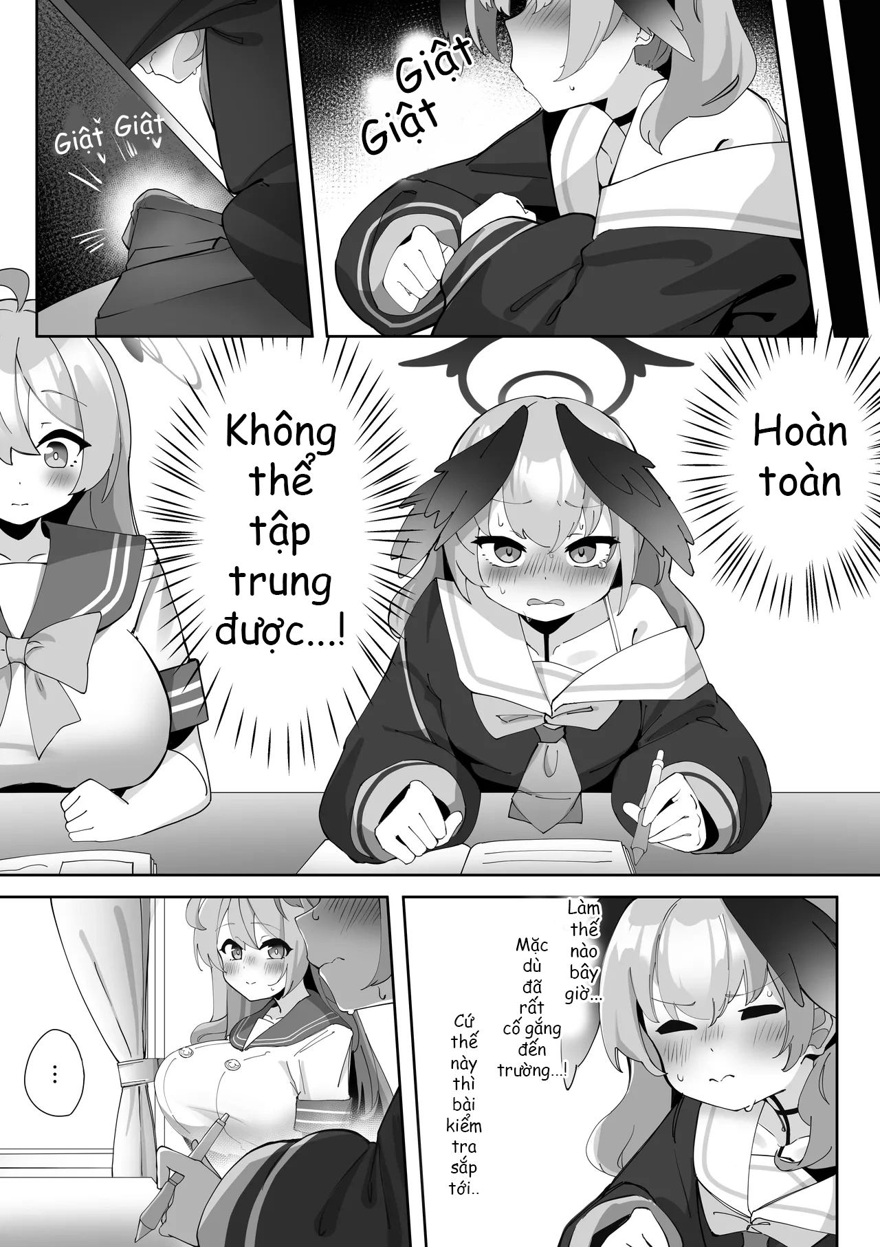 HentaiVN.net - Ảnh 8 - Futanari Koharu-chan vs Hanako-chan Manga - Chap 2