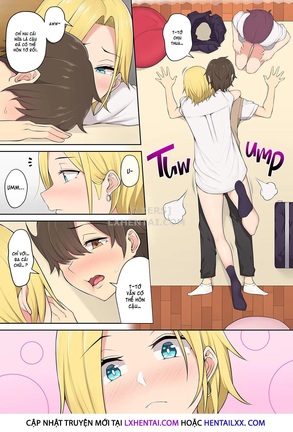 HentaiVN.net - Ảnh 7 - Imaizumi đưa cả bầy Gyaru về nhà mình - Chap 2