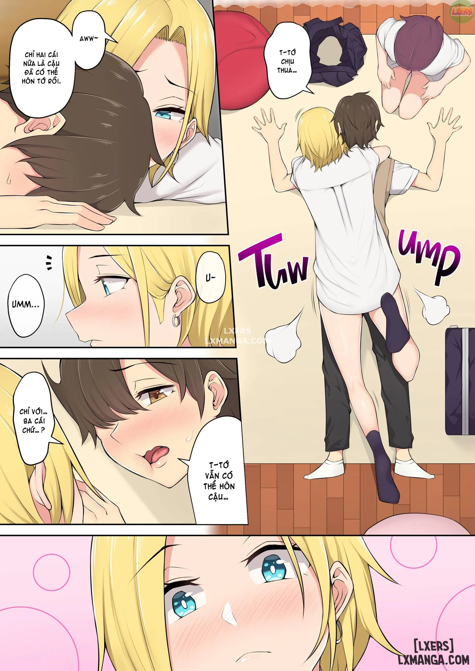 HentaiVN.net - Ảnh 7 - Imaizumi đưa cả bầy Gyaru về nhà mình - Chapter 2