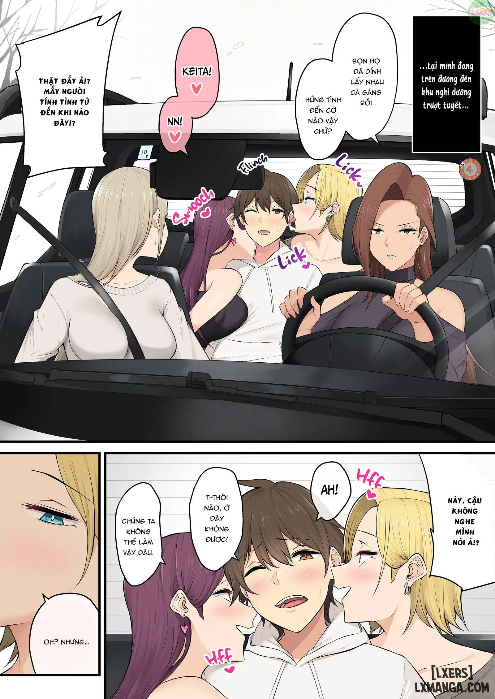 HentaiVN.net - Ảnh 7 - Imaizumi đưa cả bầy Gyaru về nhà mình - Chapter 5