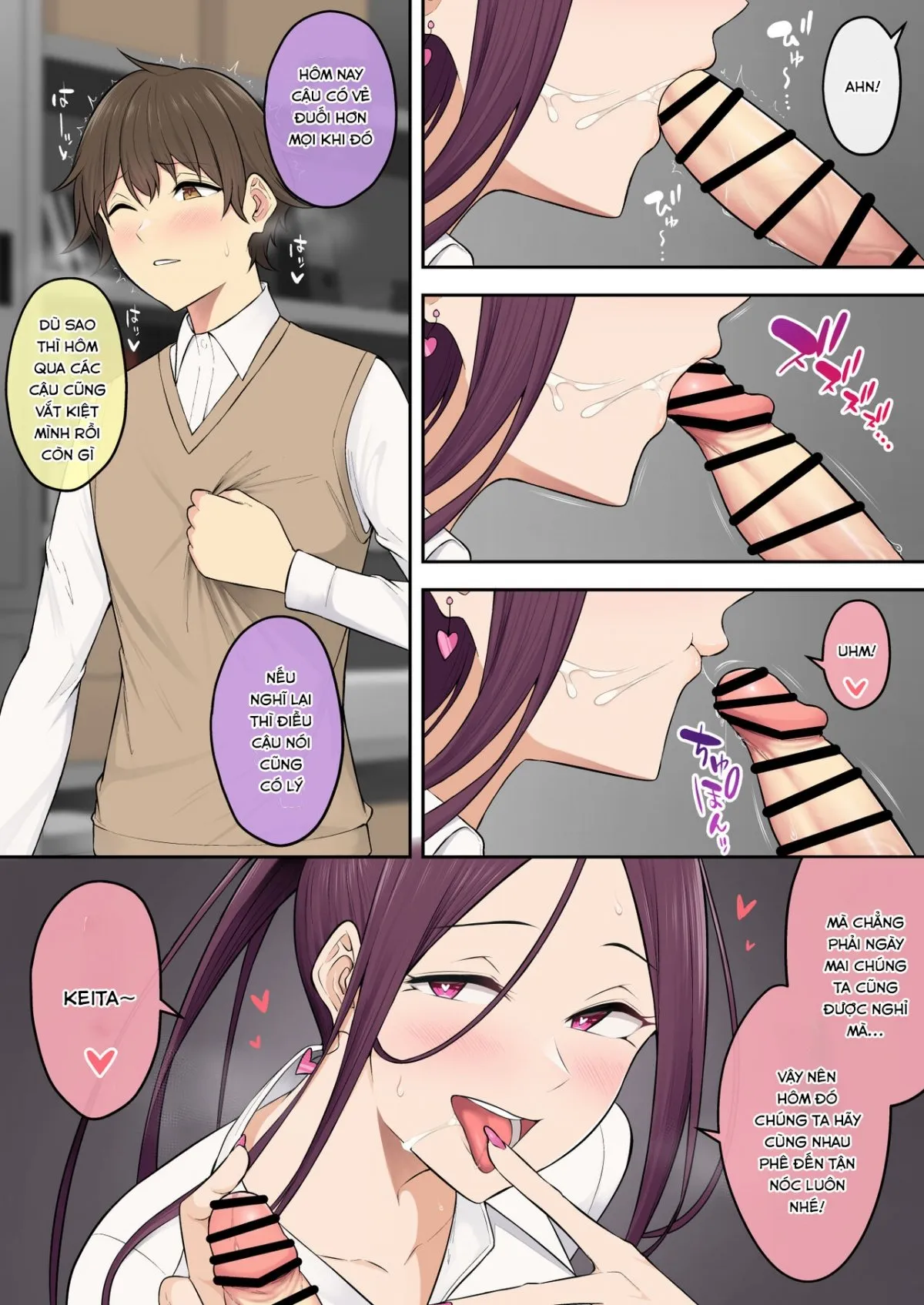 HentaiVN.net - Ảnh 7 - Imaizumi đưa cả bầy Gyaru về nhà mình - Chap 6