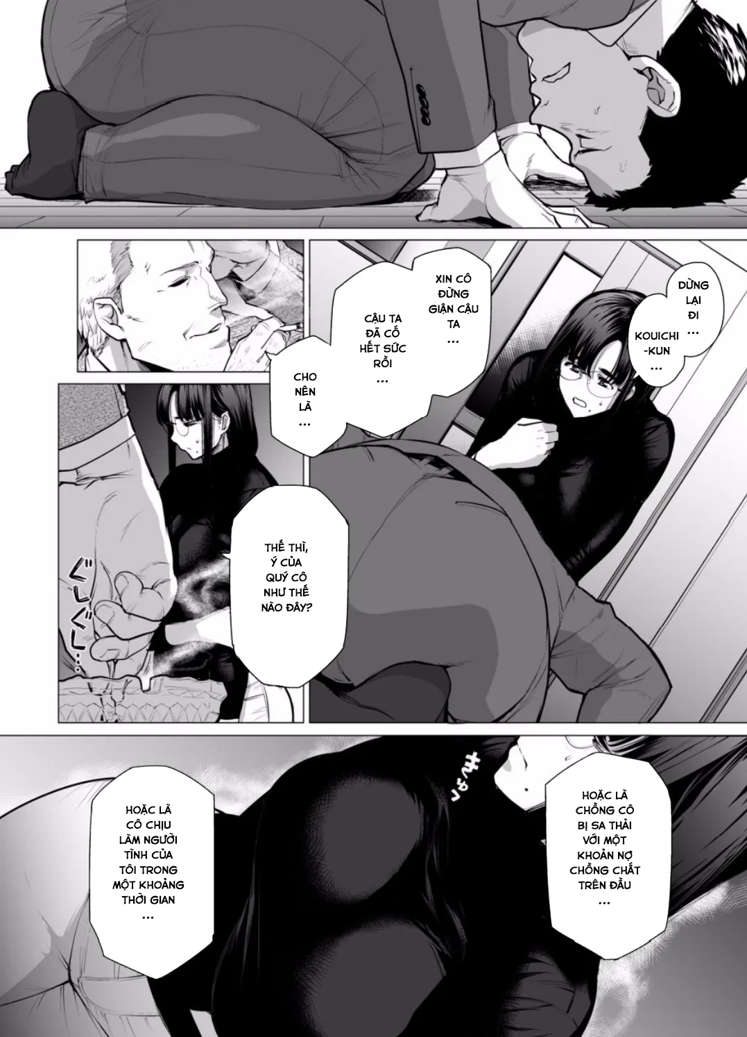 HentaiVN.net - Ảnh 7 - Sự hy sinh của Người vợ  - Chap 1
