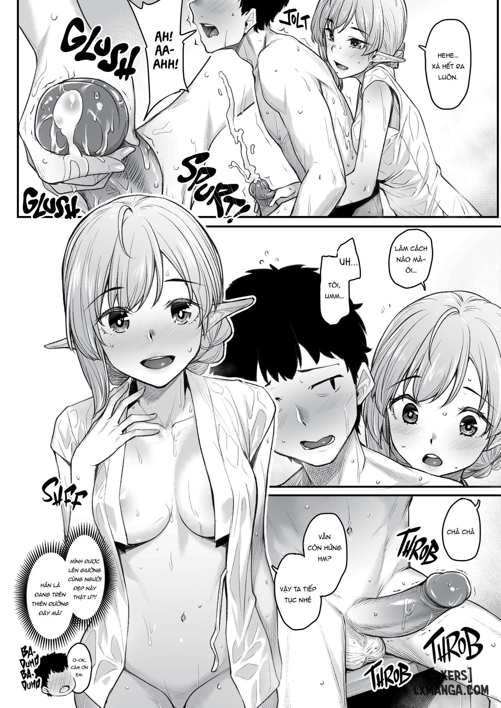 HentaiVN.net - Ảnh 7 - Elven Massage + Wakaba's First Customer - Oneshot