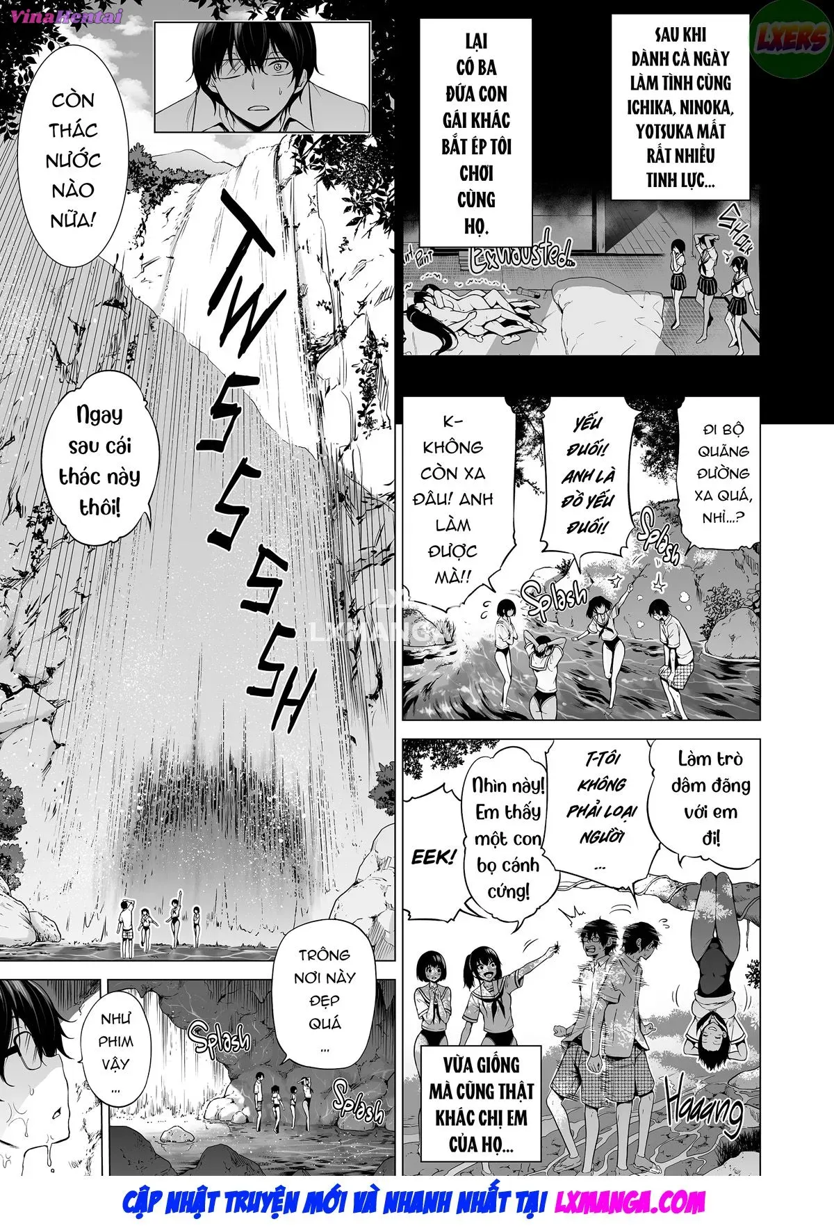 HentaiVN.net - Ảnh 7 - Thiên đường của Nanaka ~ Ngôi trường vùng quê với dàn harem mỹ nữ - Chap 6: The Little Sisters Secret Base
