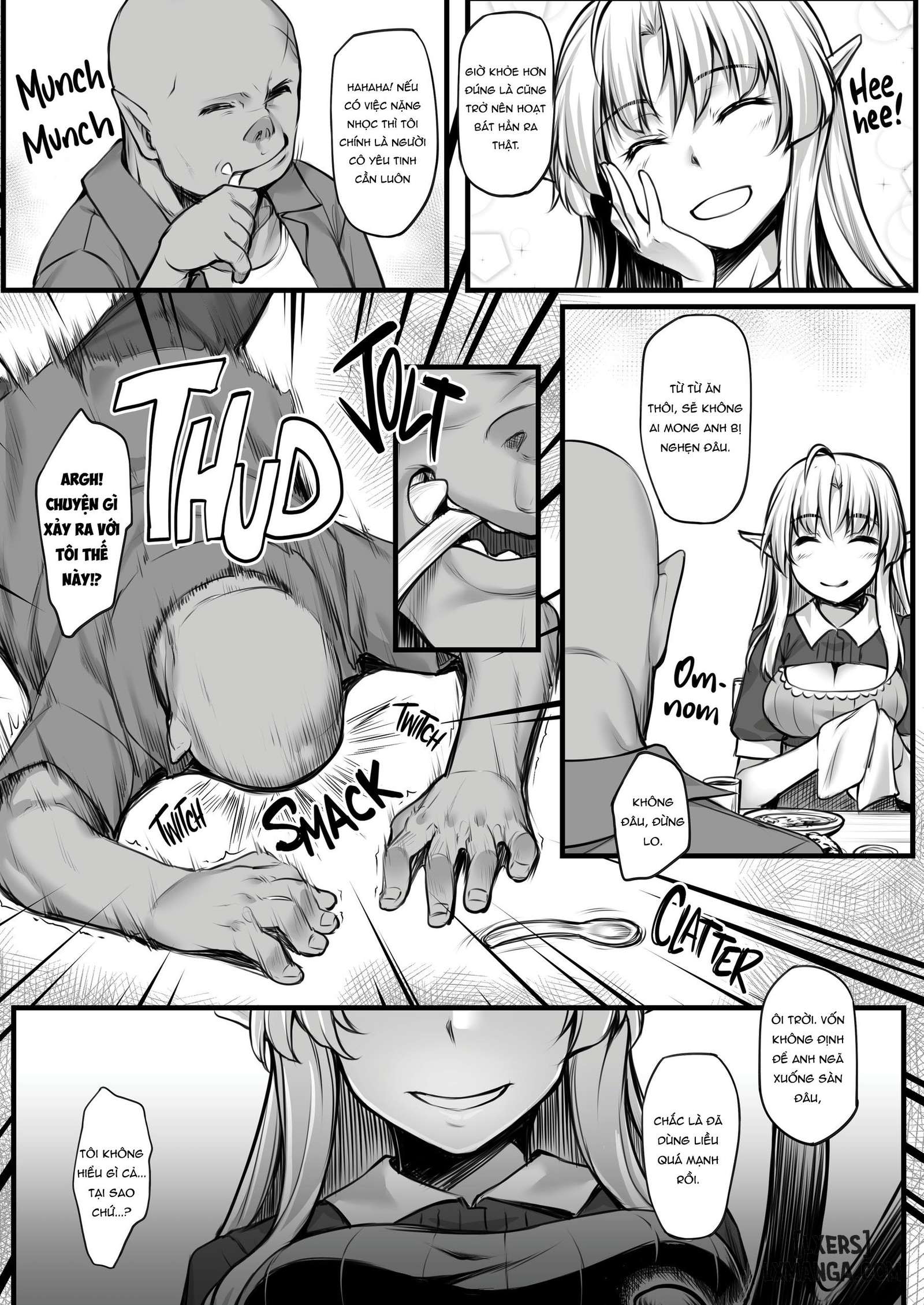 HentaiVN.net - Ảnh 7 - My Darling Orc + Sibling Rivalry - Vol.1