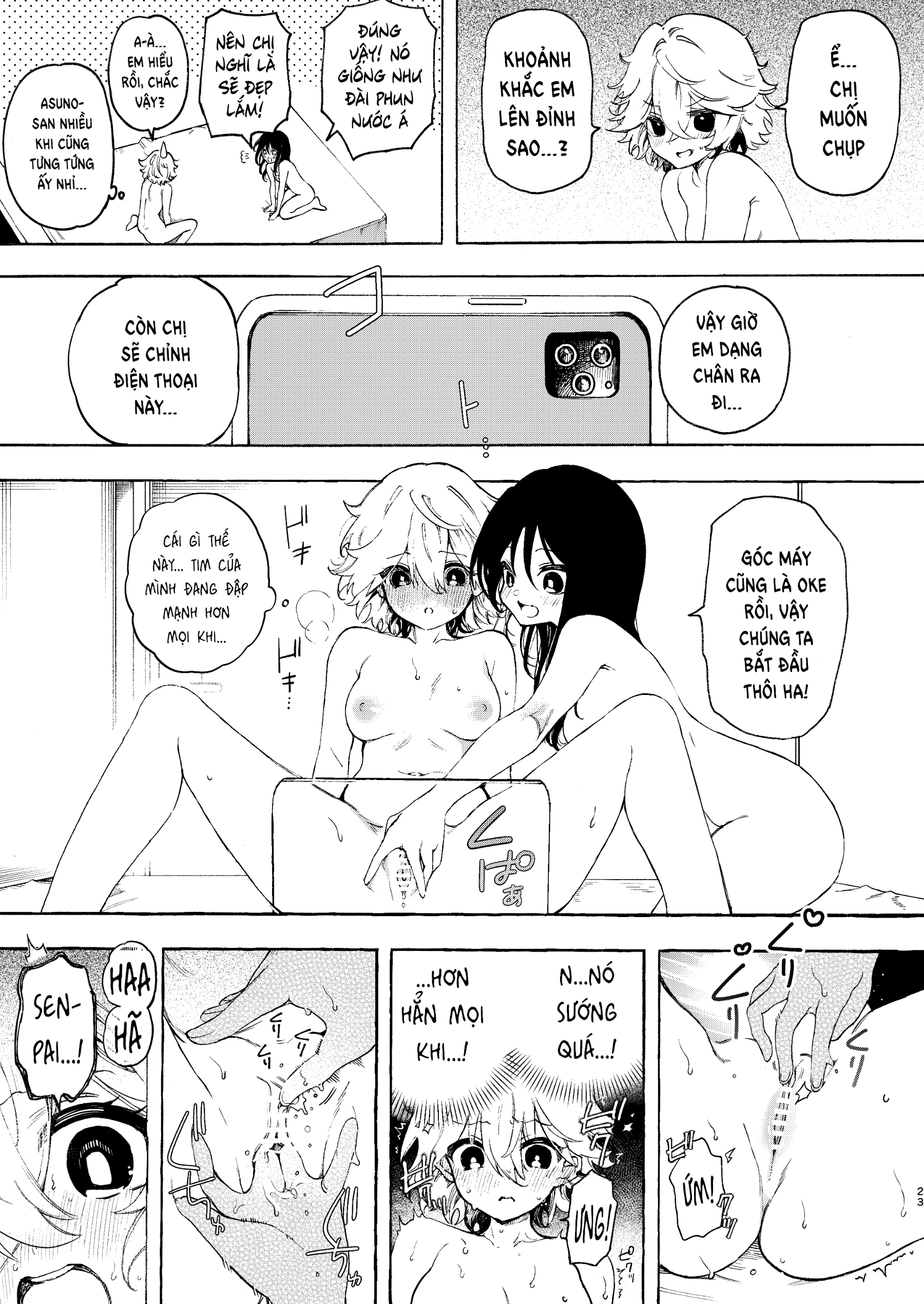 HentaiVN.net - Ảnh 7 - Chịch yêu thương với senpai cùng câu lạc bộ - Chương 2