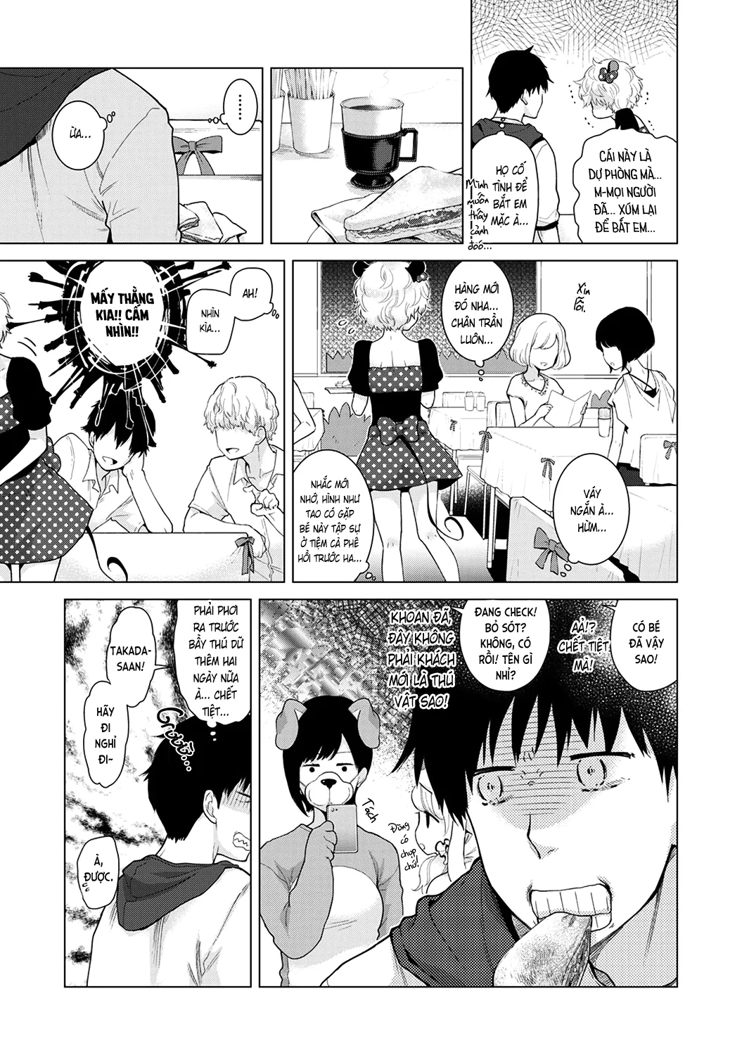 HentaiVN.net - Ảnh 7 - Cô bé mèo hoang [ノラネコ少女との暮らしかた; Noraneko Shoujo to no Kurashikata; Sống cùng cô bé mèo hoang] - 17. Khi mèo hoang chỉ là chuột thì ắc cần mèo mới...