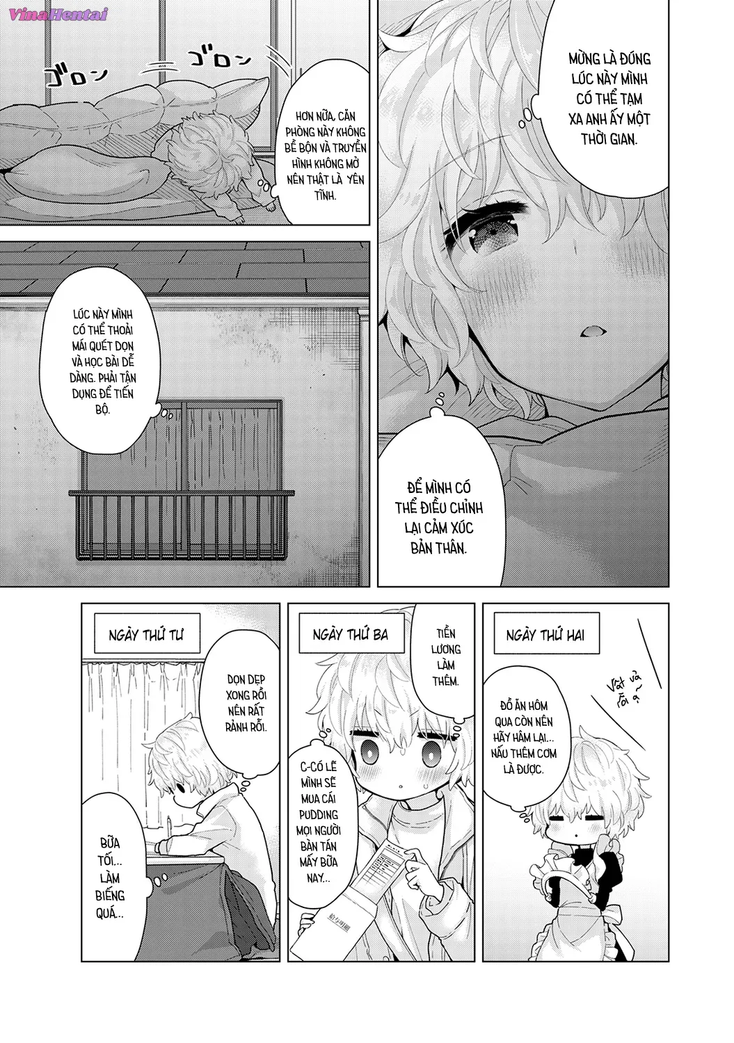 HentaiVN.net - Ảnh 7 - Cô bé mèo hoang [ノラネコ少女との暮らしかた; Noraneko Shoujo to no Kurashikata; Sống cùng cô bé mèo hoang] - 25. Một tuần xa cách của mèo hoang