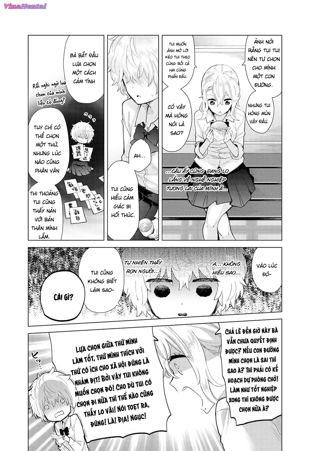 HentaiVN.net - Ảnh 7 - Cô bé mèo hoang [ノラネコ少女との暮らしかた; Noraneko Shoujo to no Kurashikata; Sống cùng cô bé mèo hoang] - 28. chuyện của nhỏ bạn
