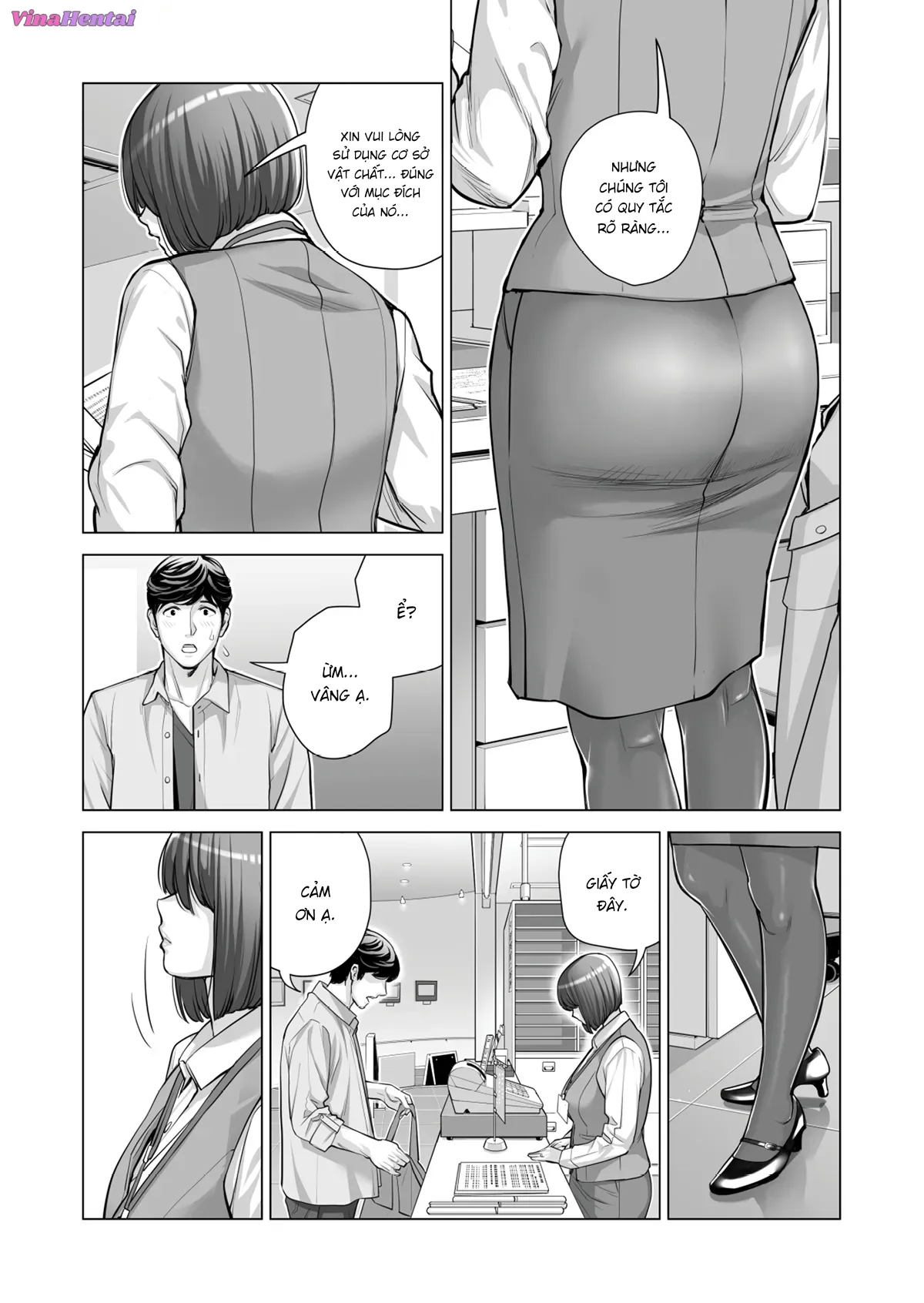 HentaiVN.net - Ảnh 7 - Những cô trợ lý đã có chồng 1-5 - Chap 4