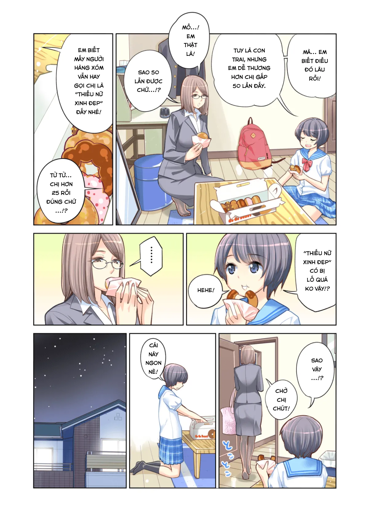 HentaiVN.net - Ảnh 7 - Kyoudai Shikkaku [Failing as Brother and Sister] - Oneshot