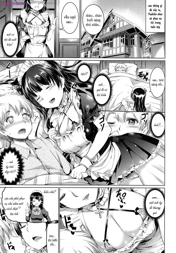 HentaiVN.net - Ảnh 6 - Da-Maid Yohane no Houshiroku ( Love Live! Sushine!! ) [堕メイドヨハネの奉仕録] - Oneshot