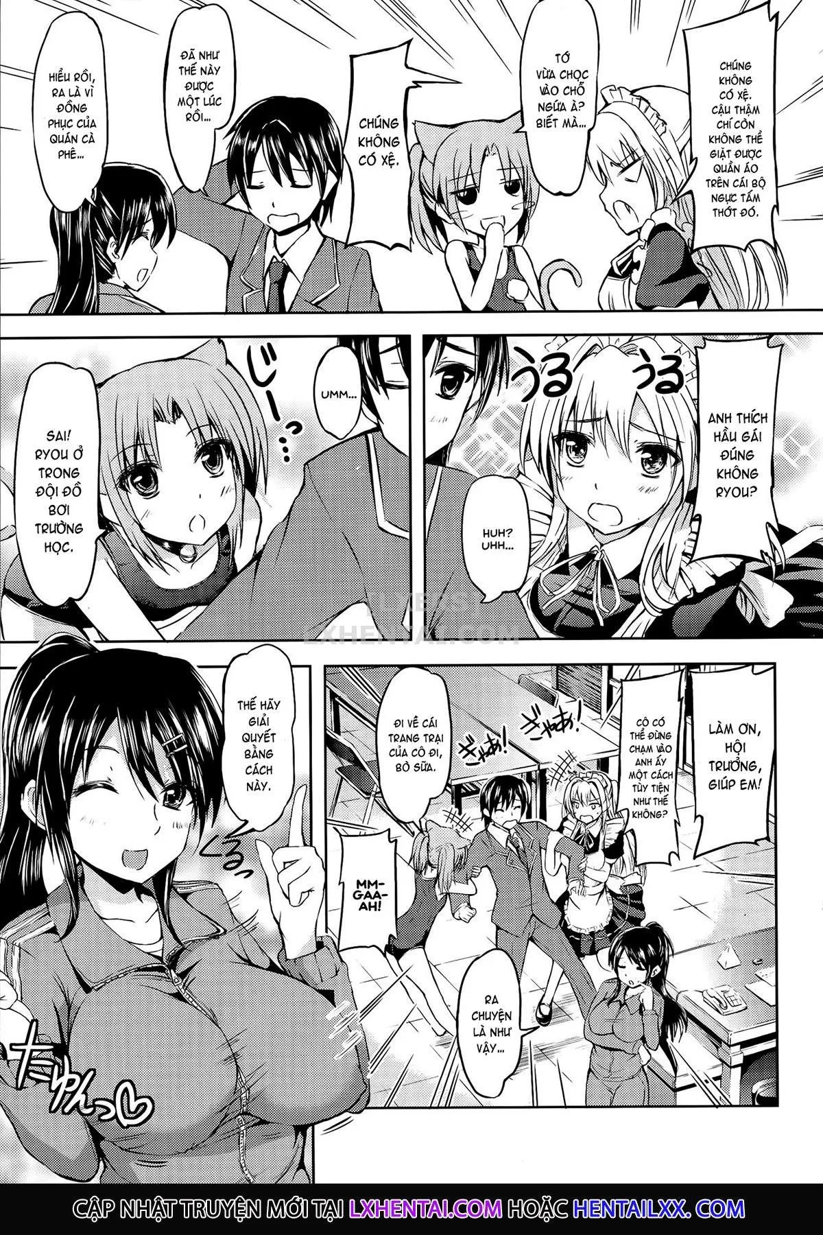 HentaiVN.net - Ảnh 7 - Ojousama No Maid Jijou - Chap 7
