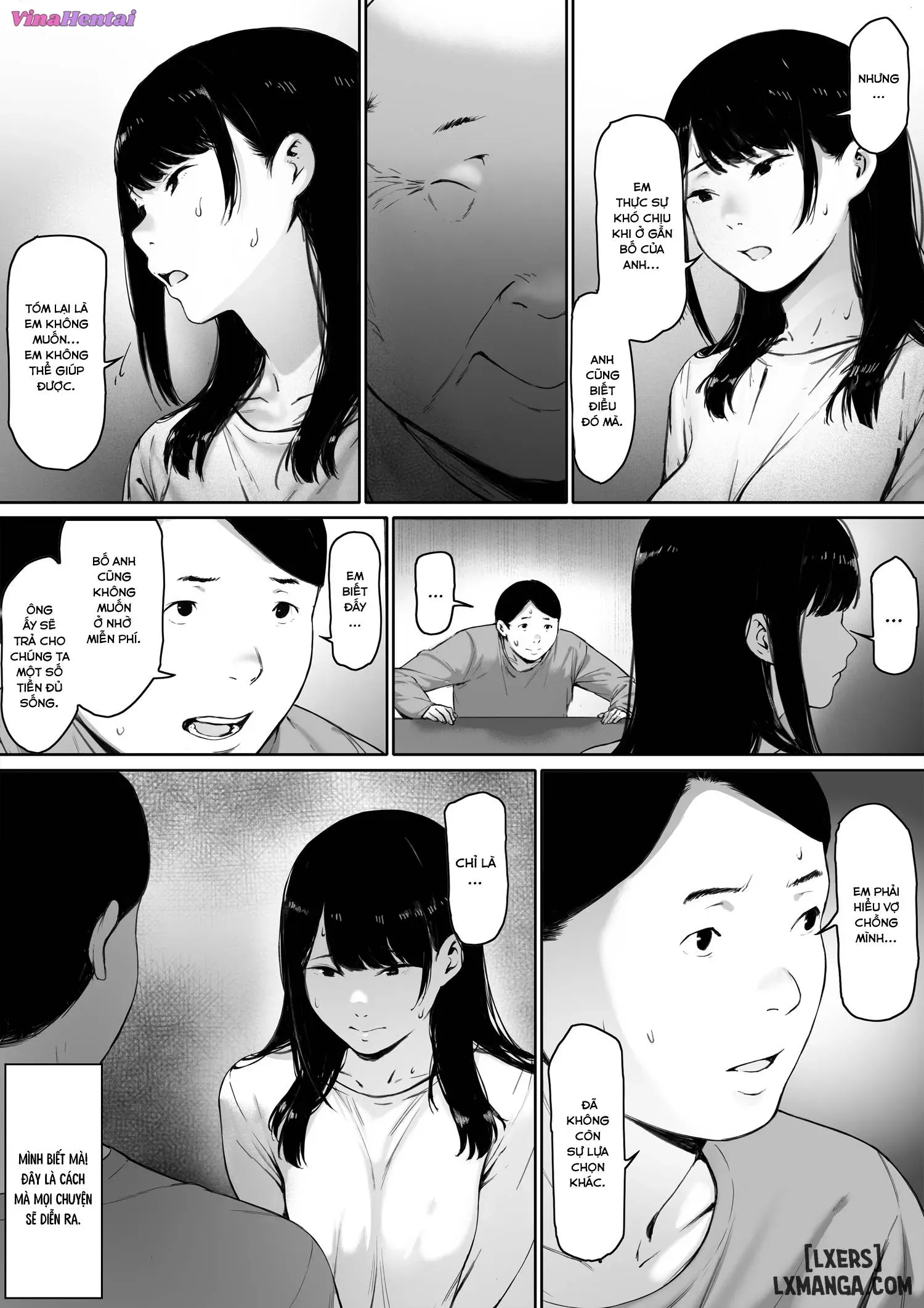 HentaiVN.net - Ảnh 7 - 1. Ánh nhìn của bố chồng 1 - Chapter 1